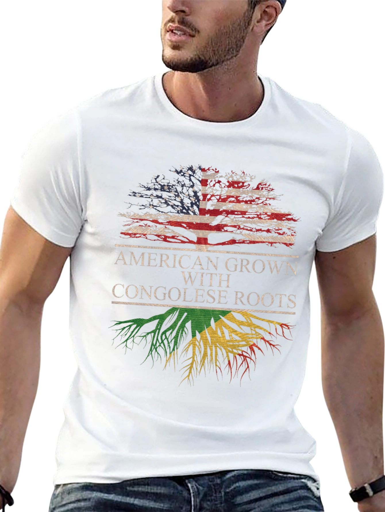 American Grown with Congolese Roots T-Shirt