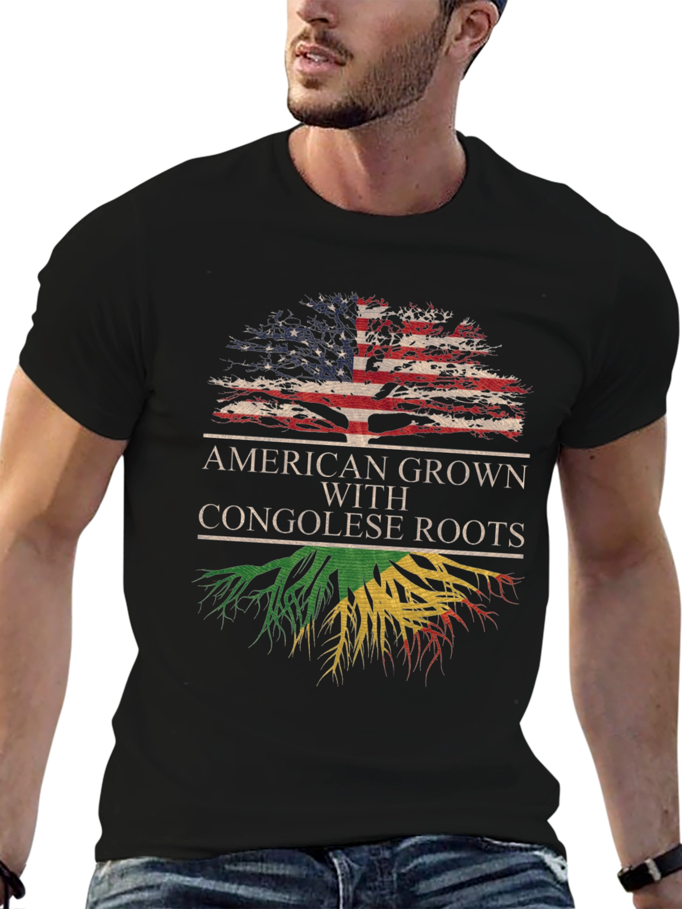American Grown with Congolese Roots T-Shirt
