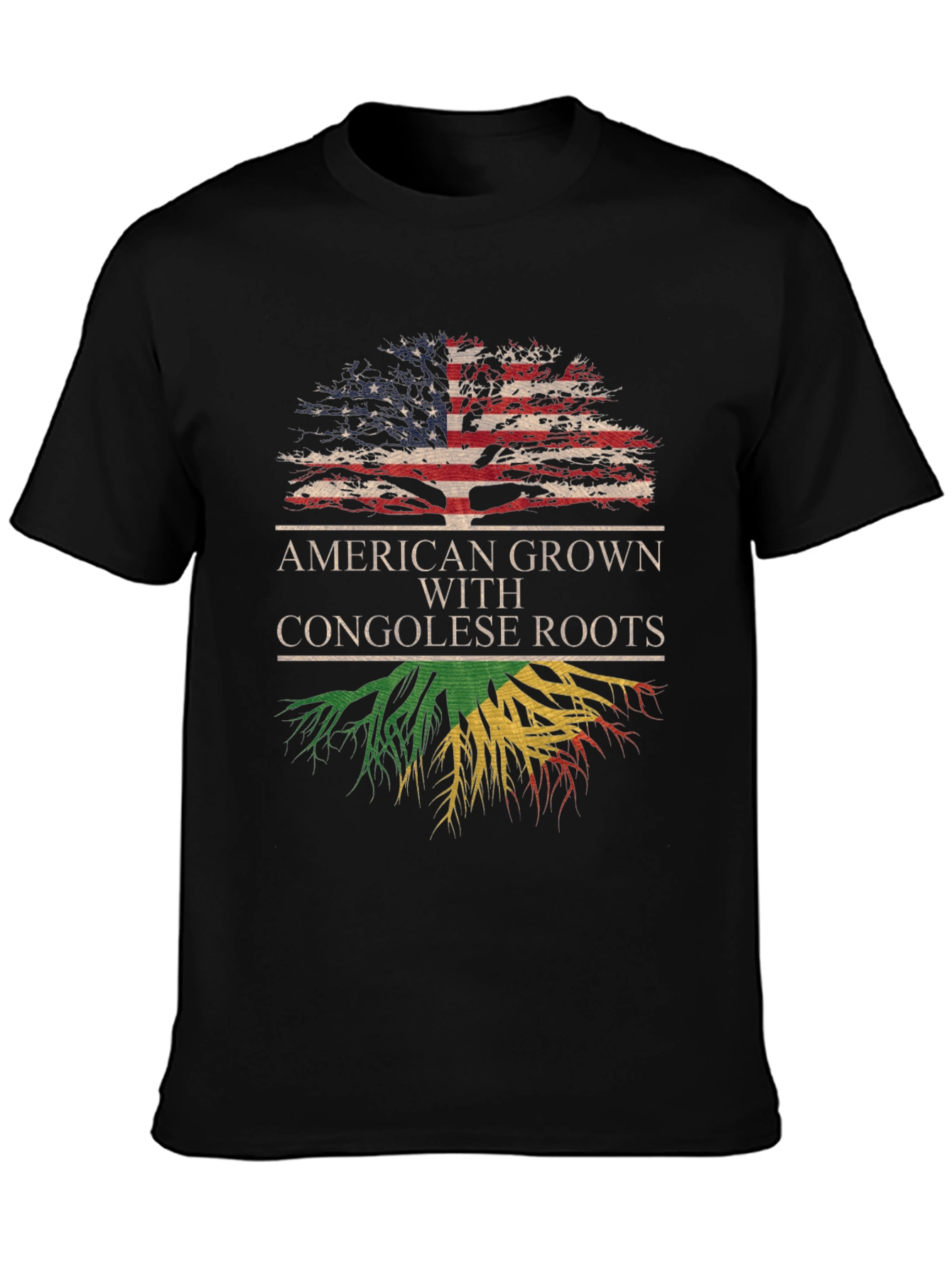 American Grown with Congolese Roots T-Shirt