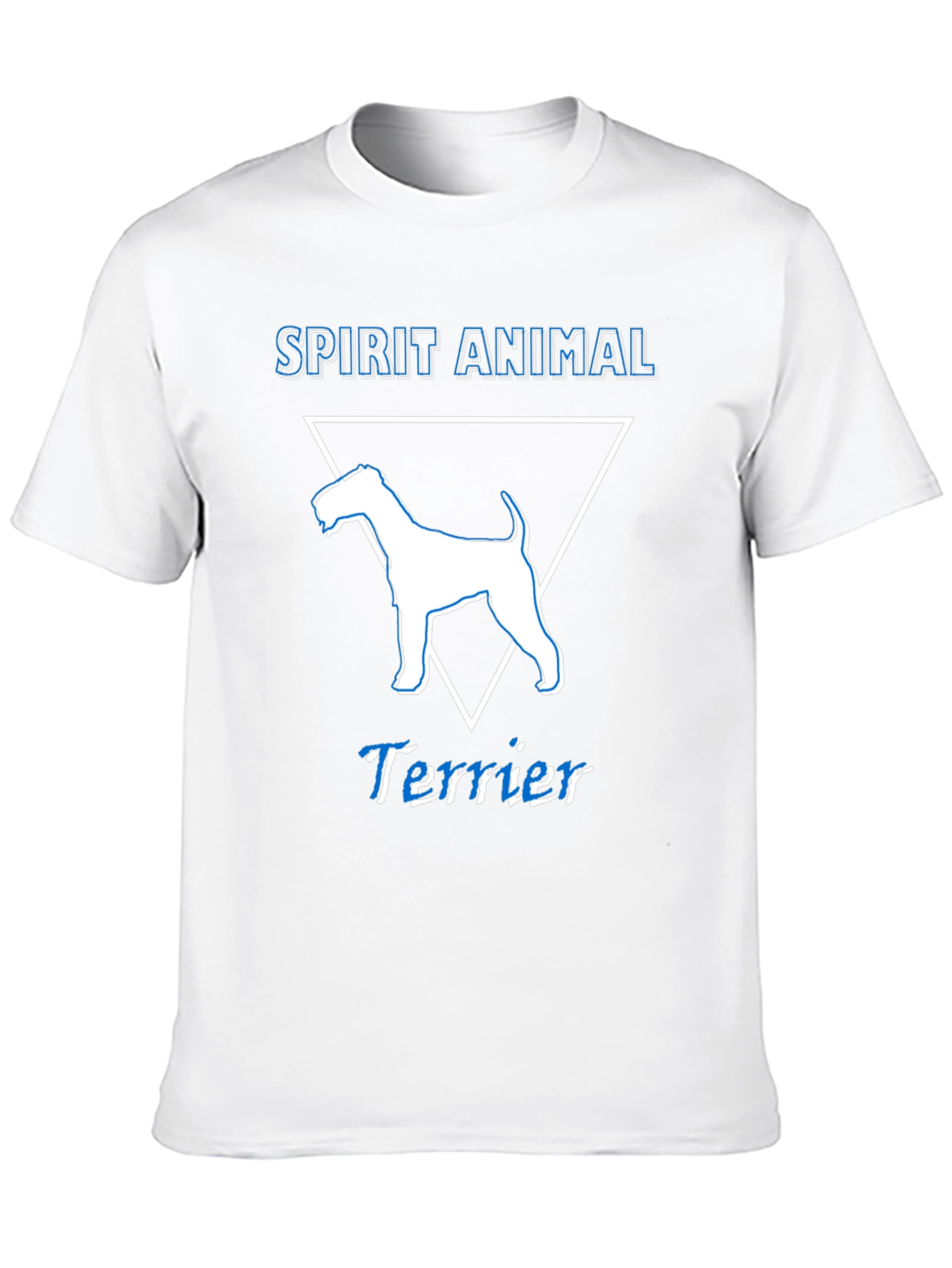 Spirit Animal Terrier T-Shirt - Mens Black Tee