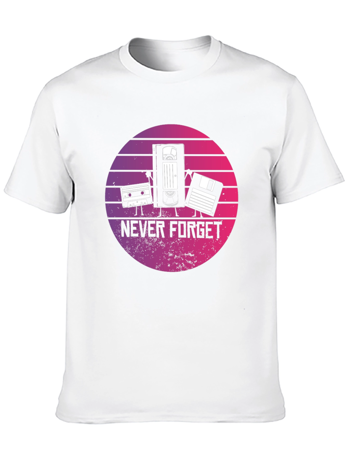 Retro Tech T-Shirt - Never Forget