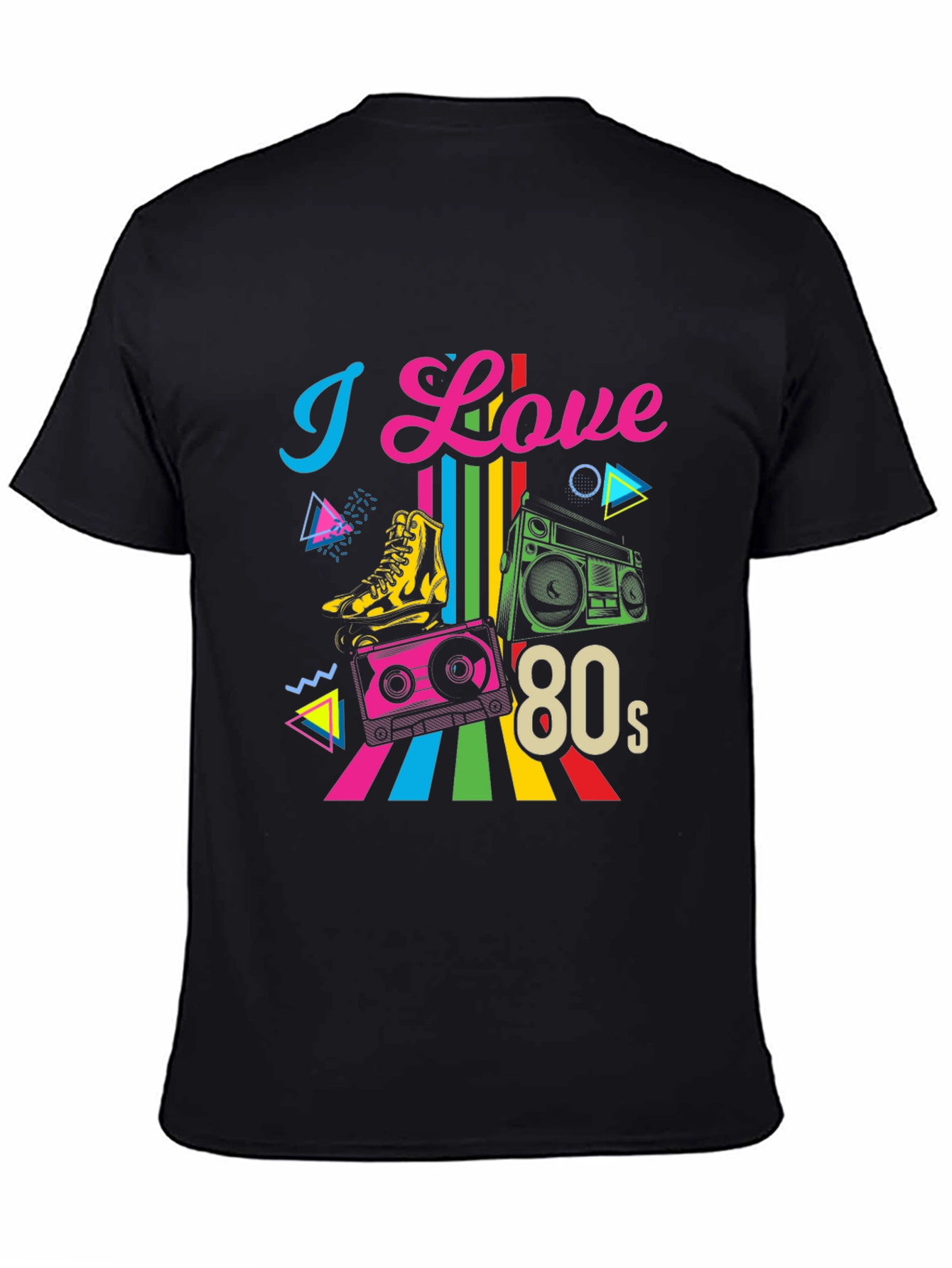 I Love the 80s Retro Graphic Tee