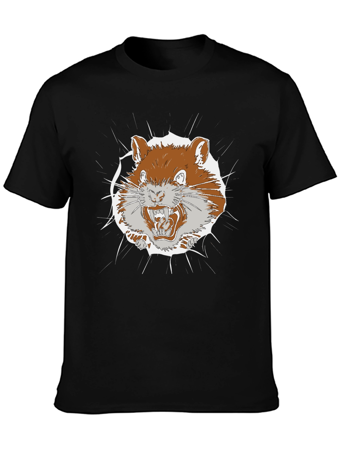 Angry Squirrel Graphic Tee