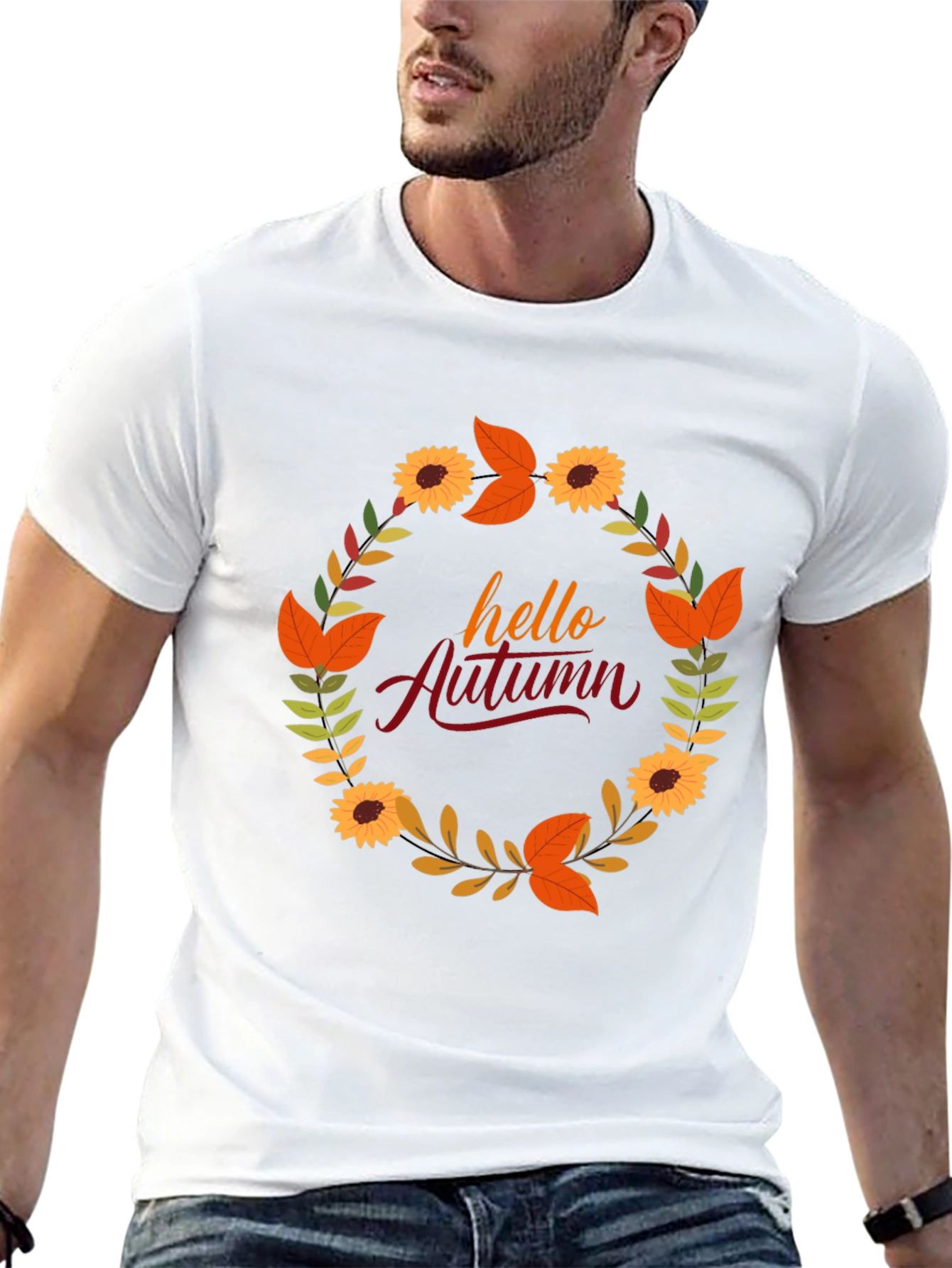 Hello Autumn Graphic Tee