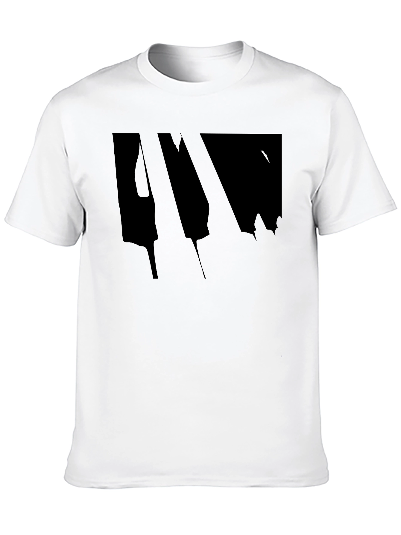 Mens Black Graphic Tee