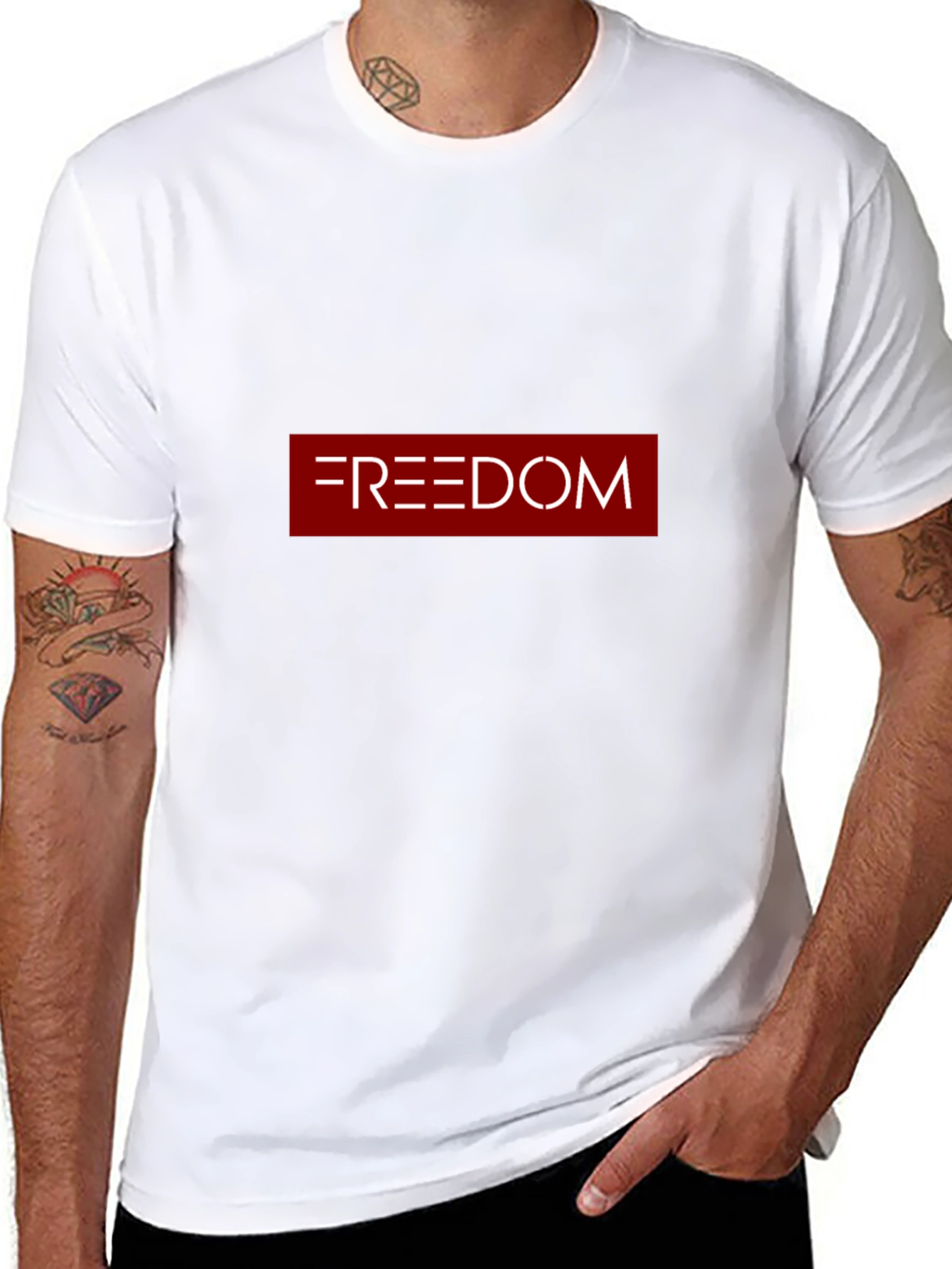 Freedom Graphic T-Shirt - Menswear