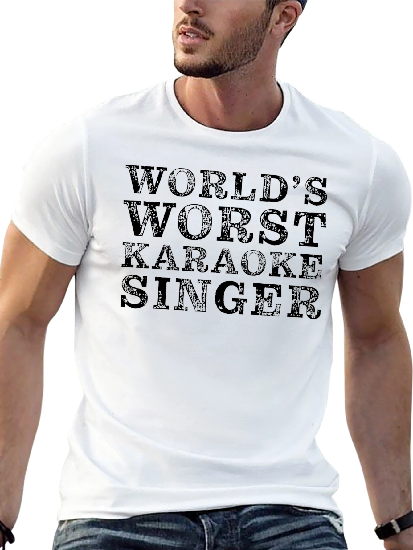 Worlds Worst Karaoke Singer - Graphic Tee
