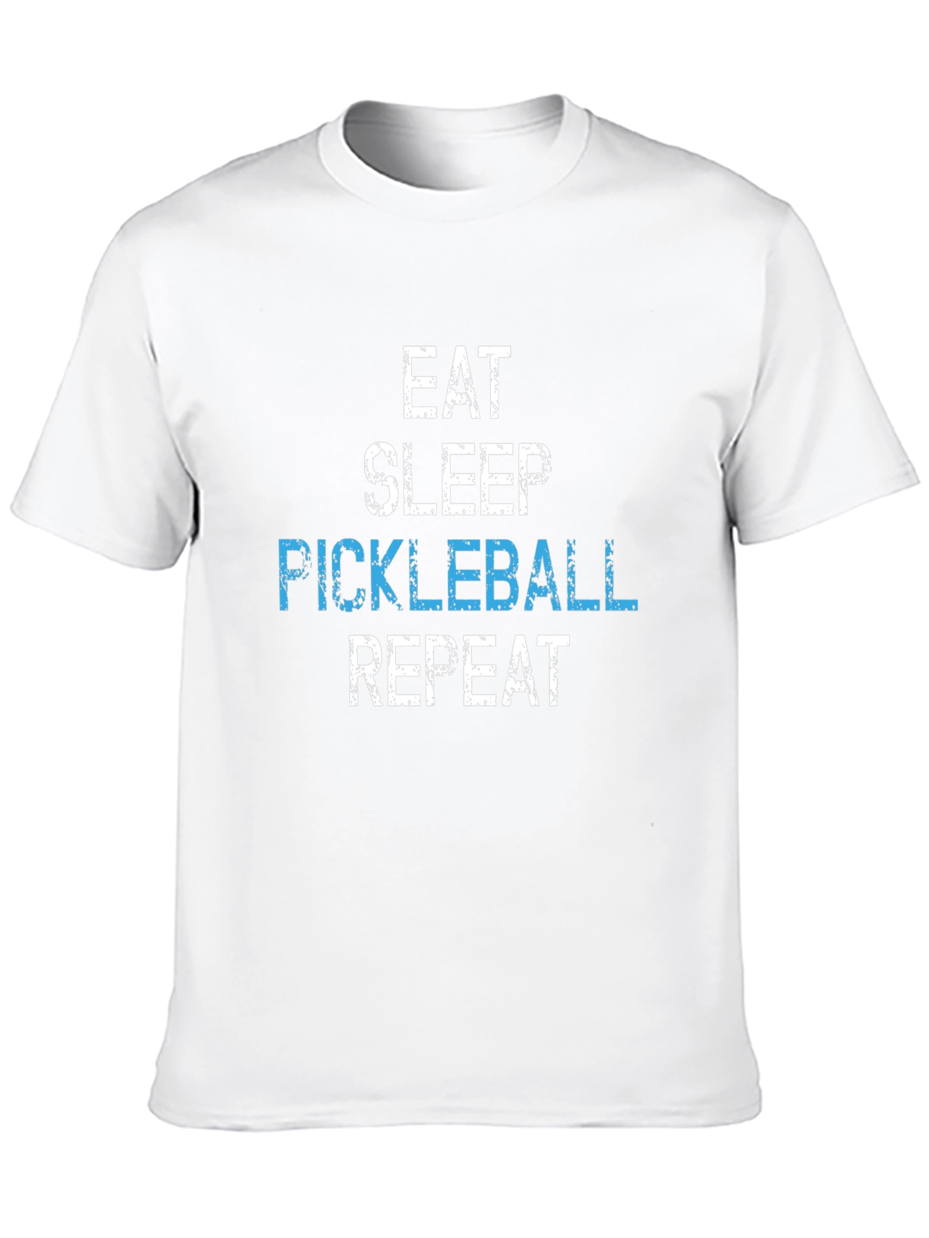 Eat Sleep Pickleball Repeat T-Shirt - Play On!