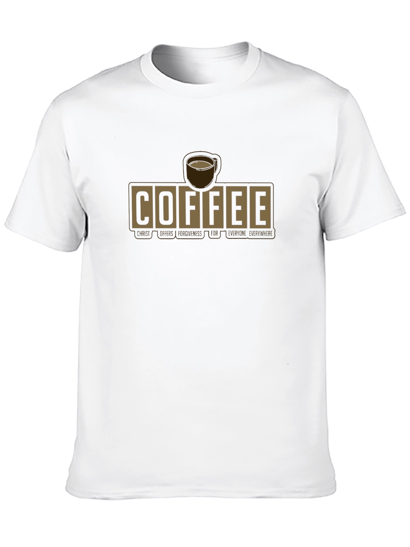 Coffee T-Shirt - Caffeine Lovers Graphic Tee