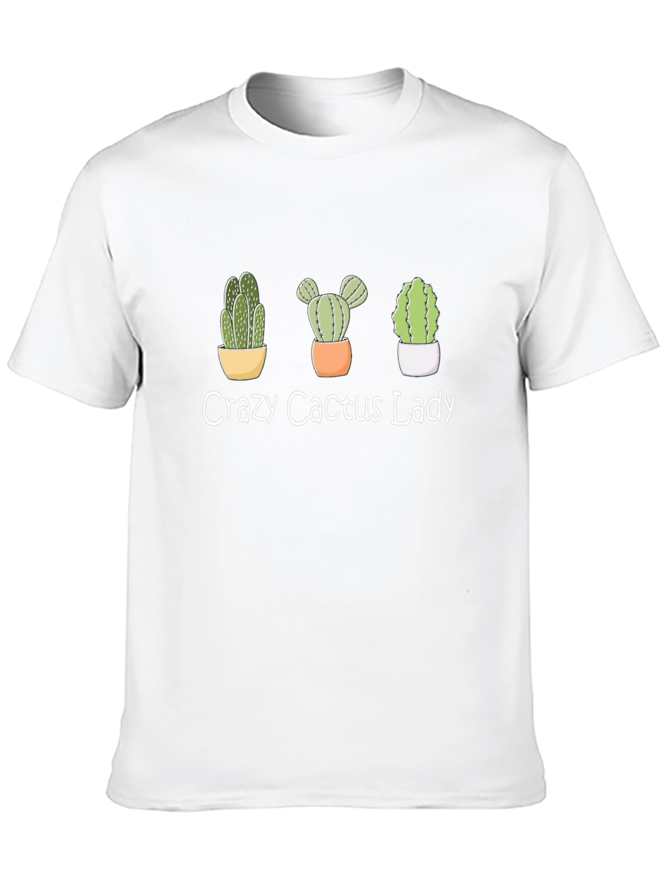 Crazy Cactus Lady Graphic T-Shirt