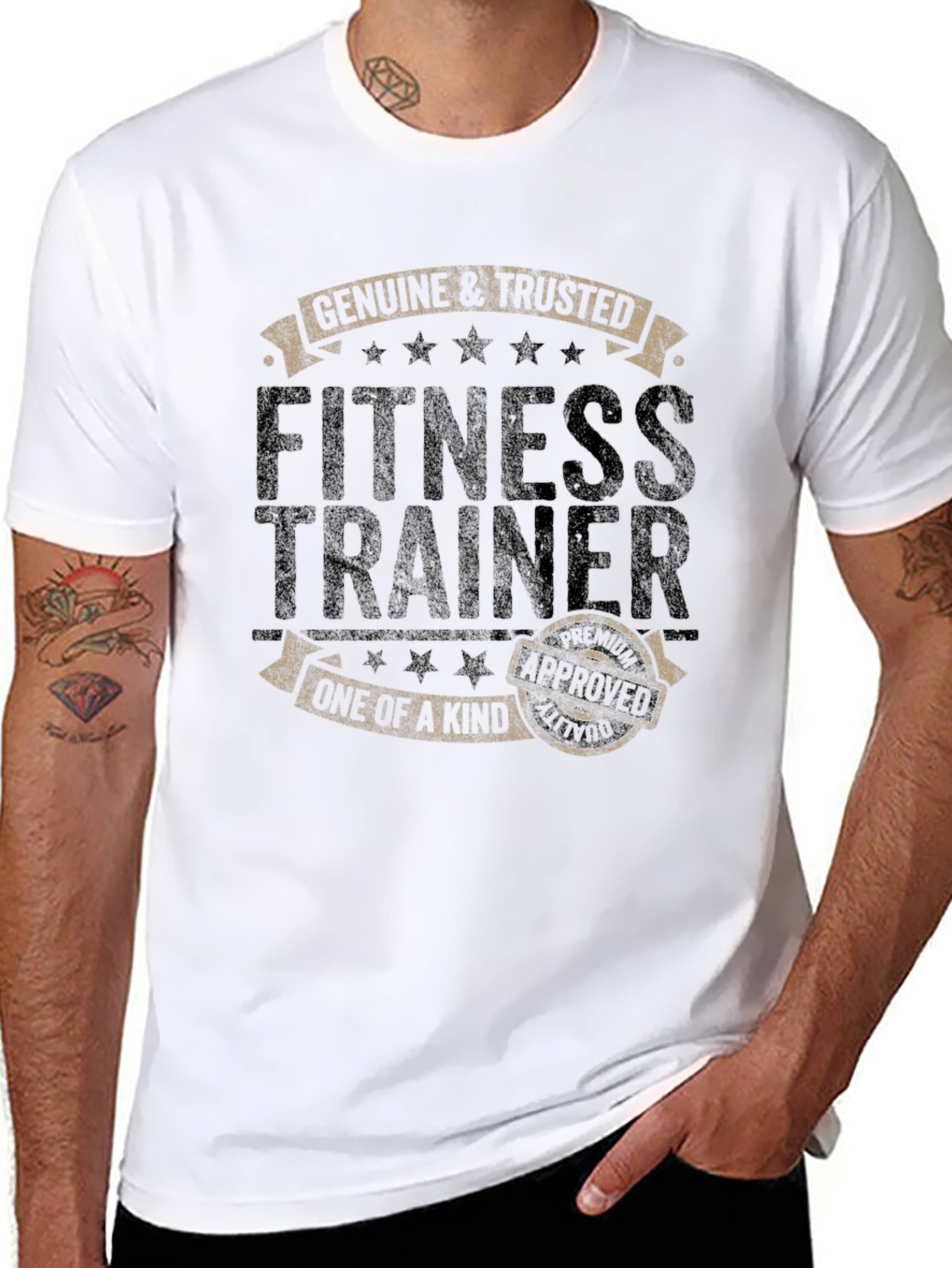 Genuine Fitness Trainer Graphic Tee