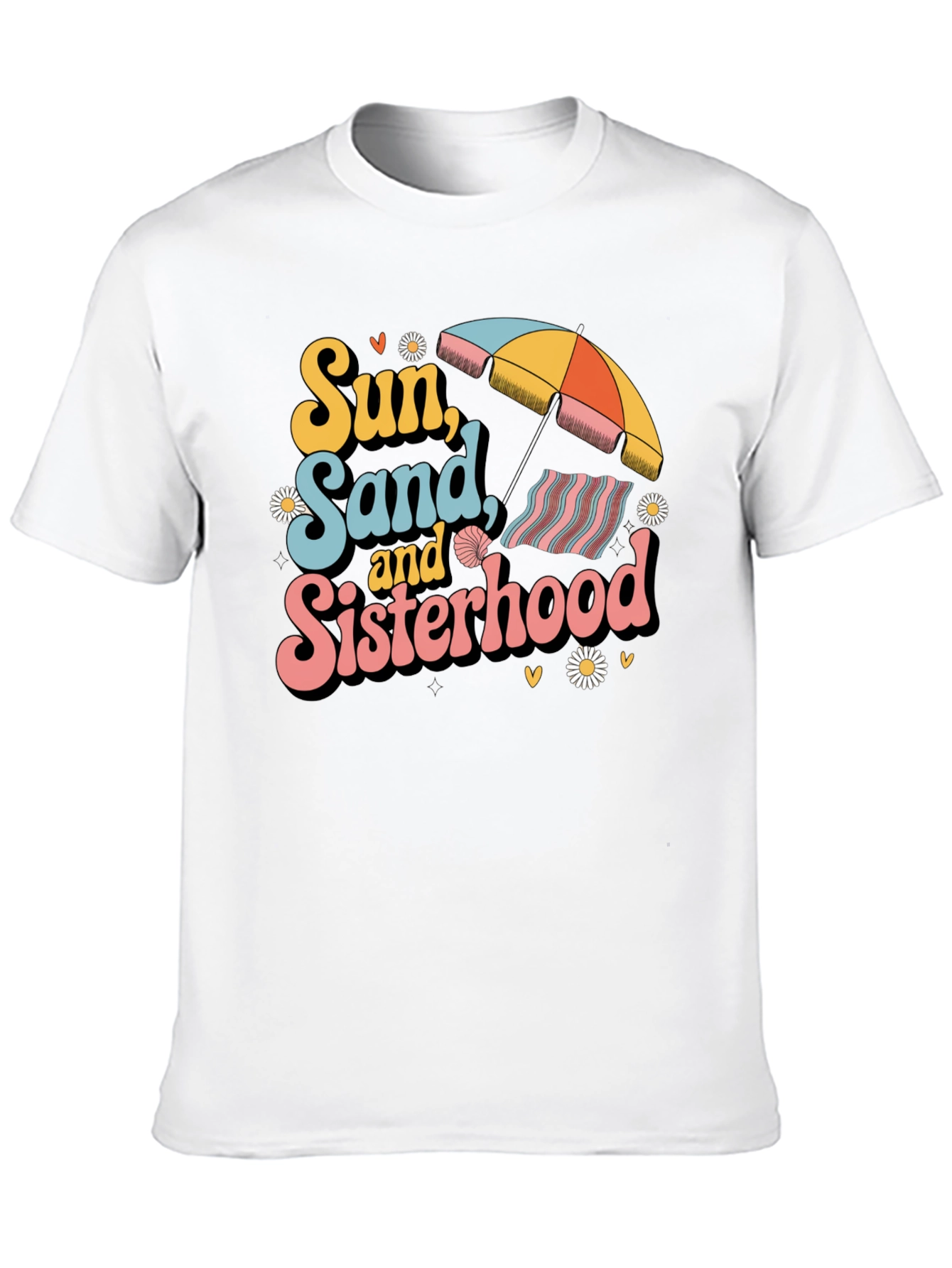 Sun Sand & Sisterhood Graphic Tee
