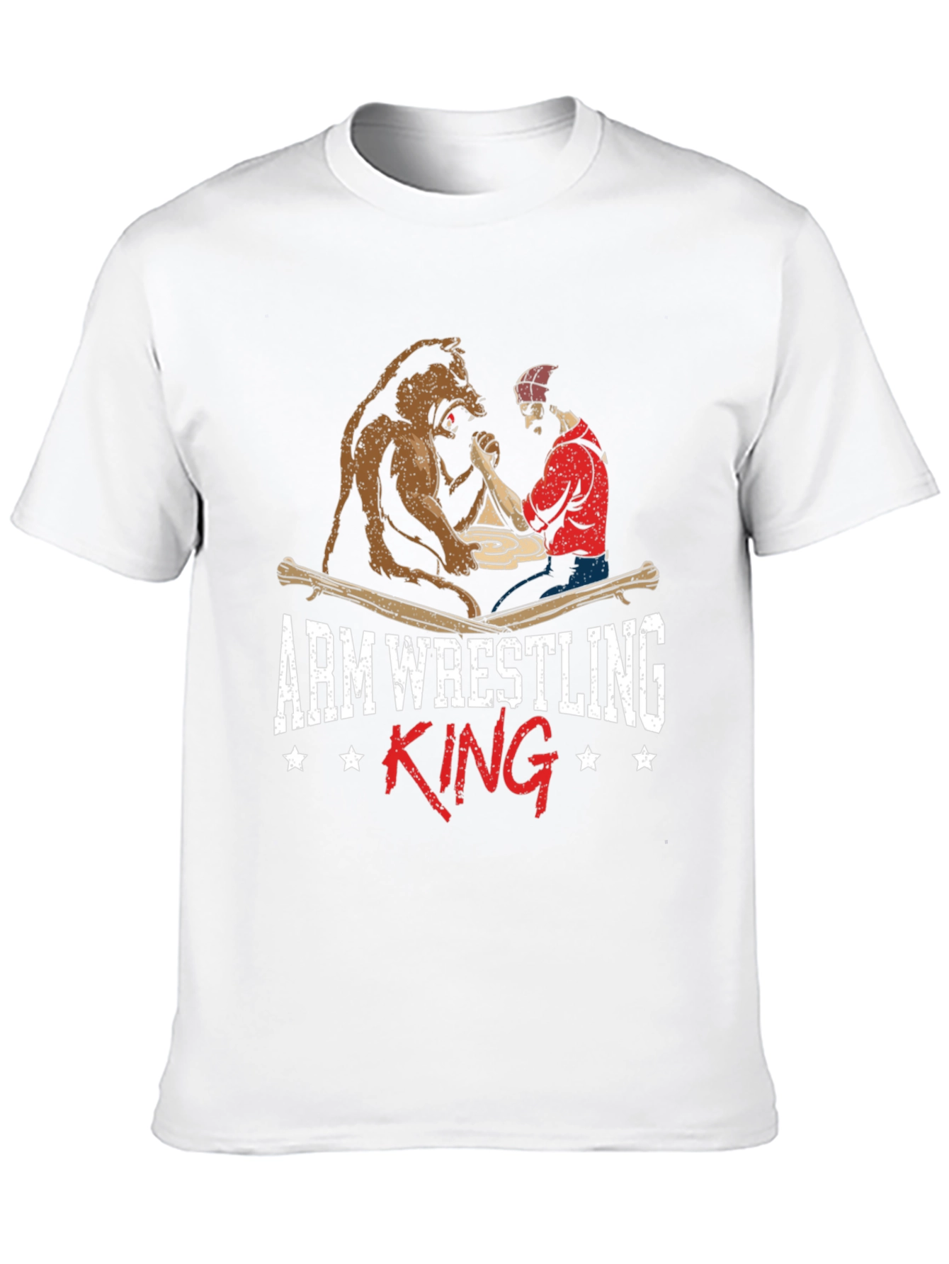 Arm Wrestling King Graphic Tee