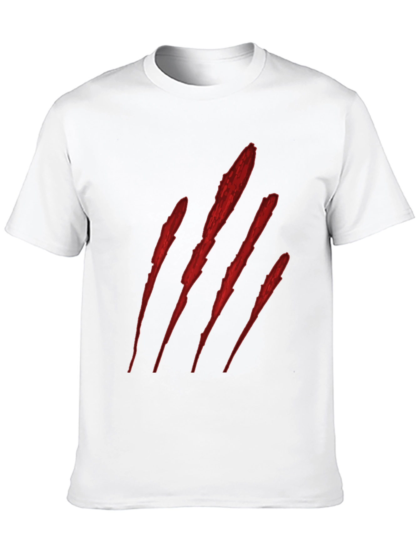 Mens Graphic Tee - Red Claw Design