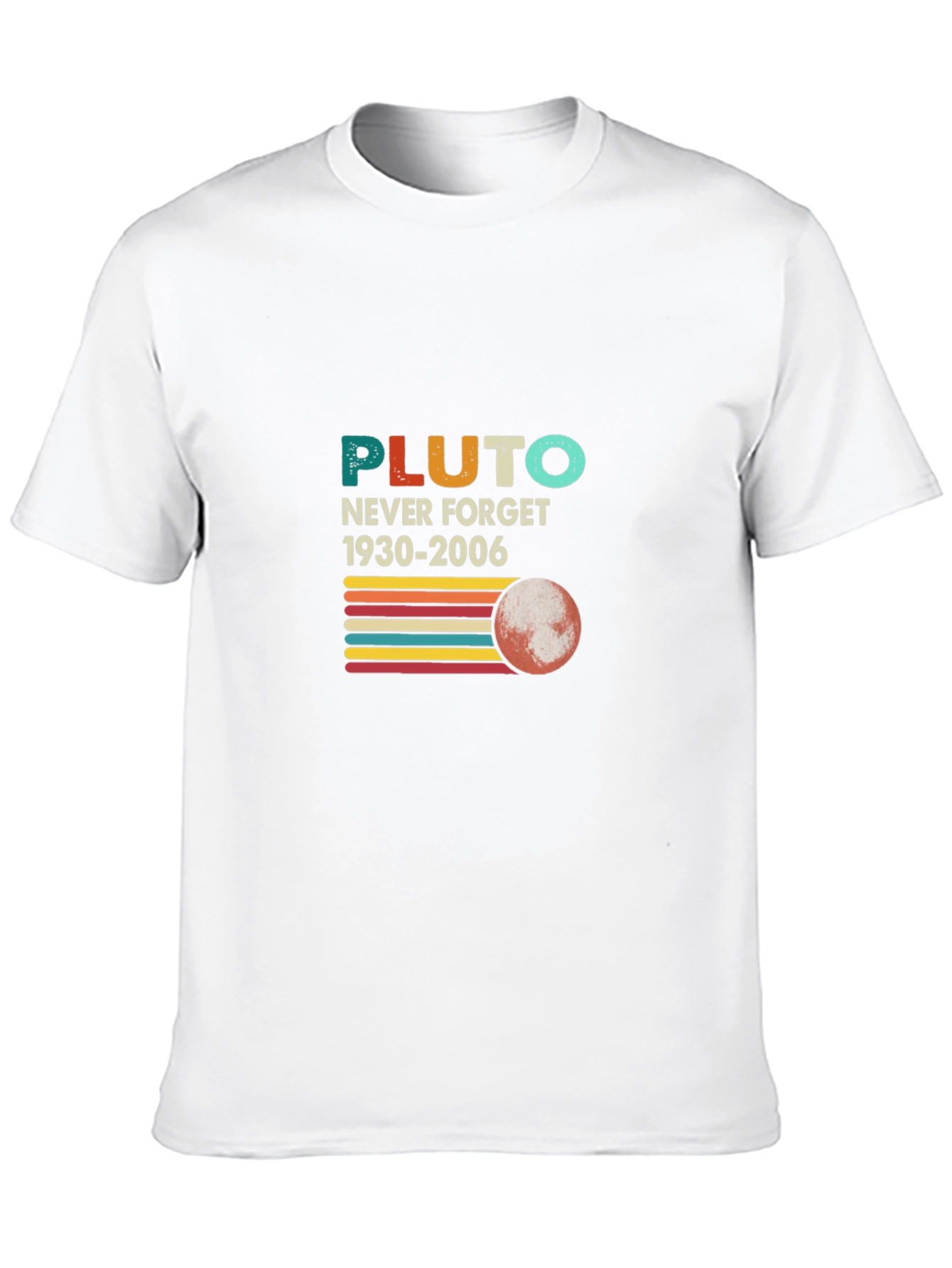Pluto Never Forget Retro T-Shirt