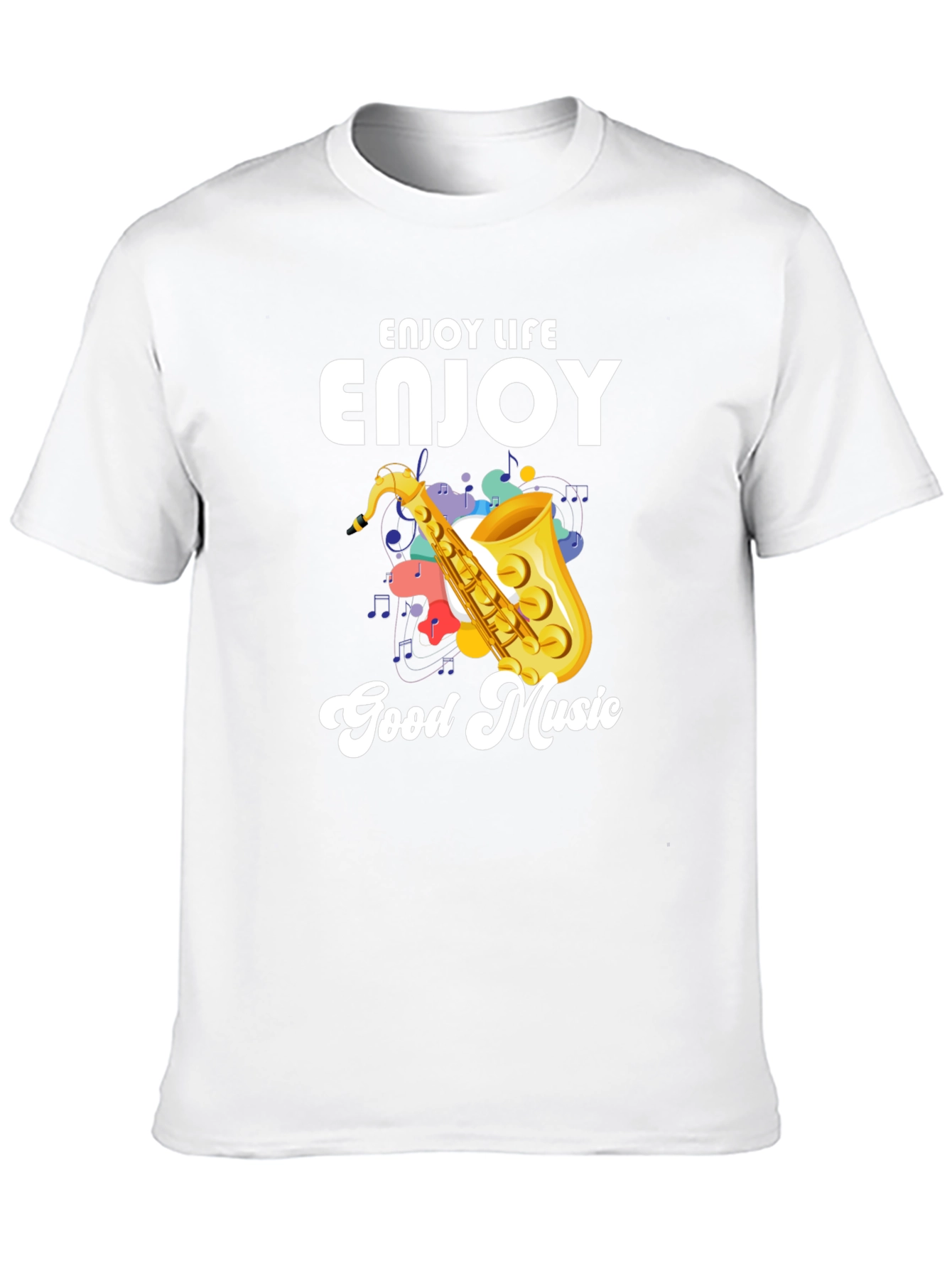 Enjoy Life Good Music Graphic Tee