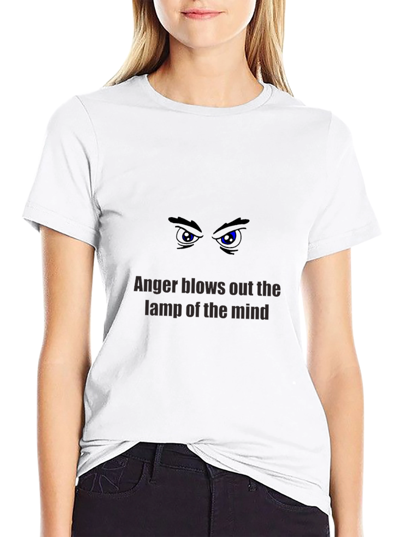 Anger Blows Out the Lamp of the Mind T-Shirt