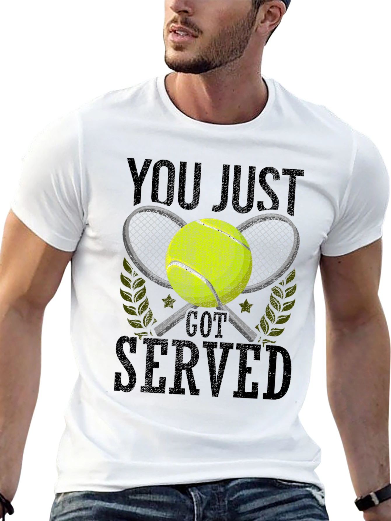 You Just Got Served Tennis Graphic Tee