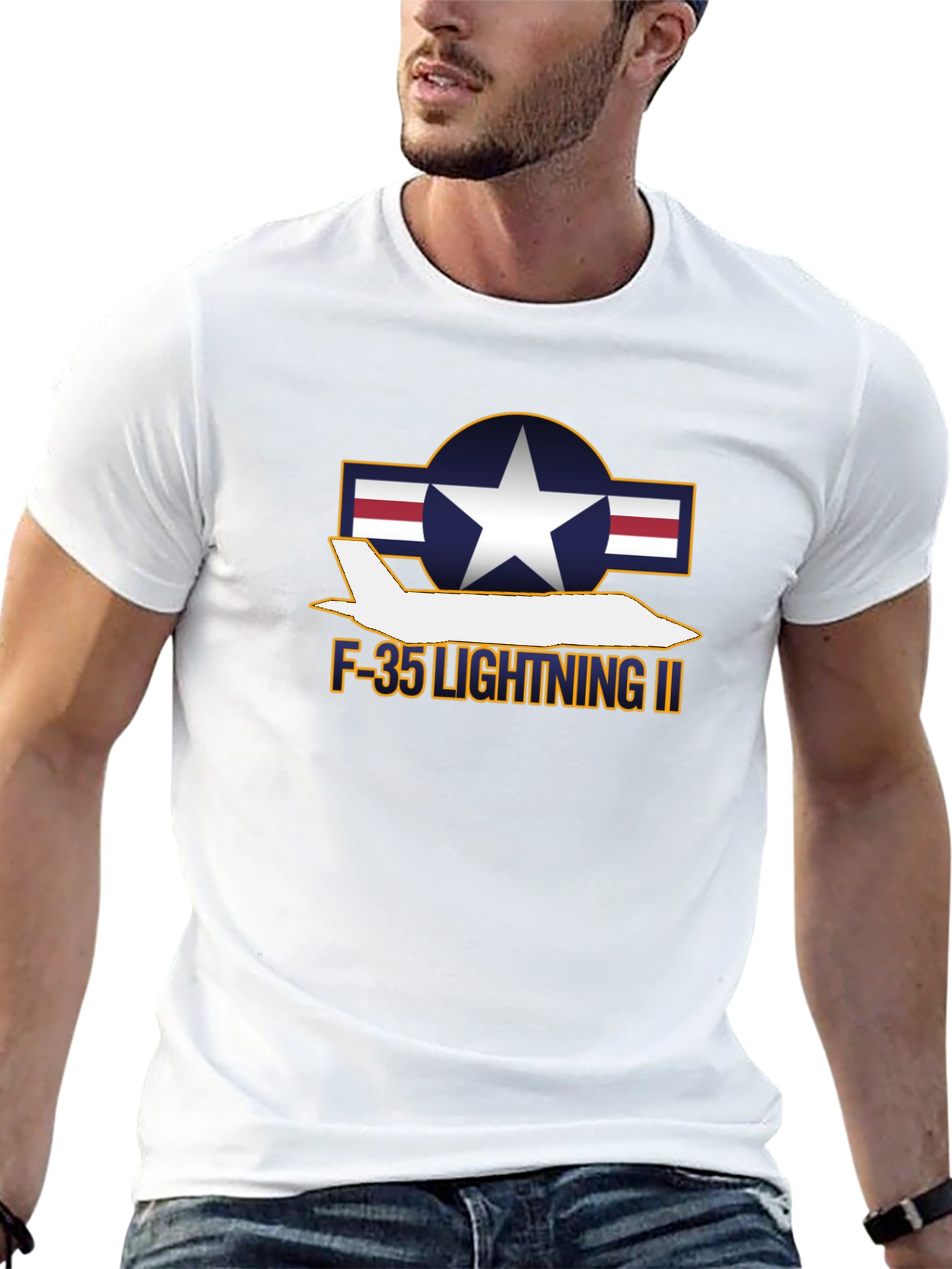 F-35 Lightning II T-Shirt - Military Jet Apparel