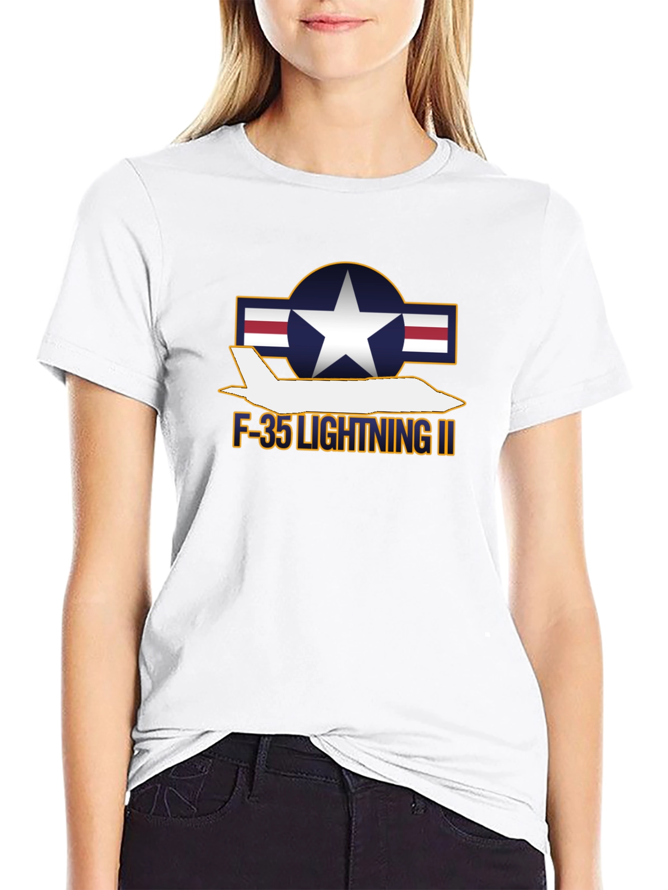 F-35 Lightning II T-Shirt - Military Jet Apparel