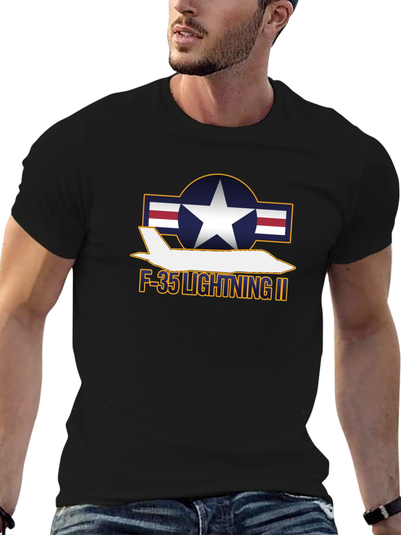 F-35 Lightning II T-Shirt - Military Jet Apparel