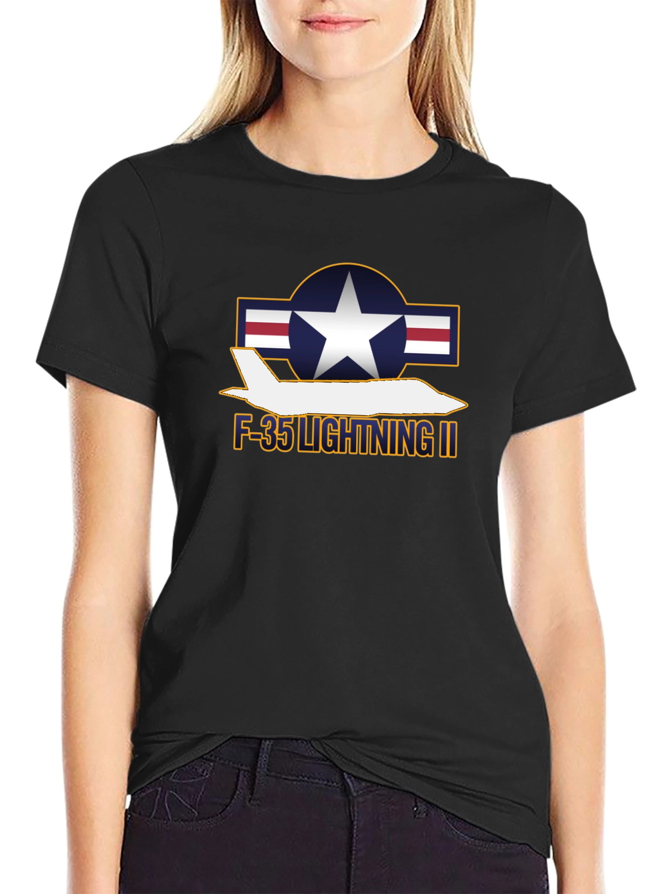 F-35 Lightning II T-Shirt - Military Jet Apparel