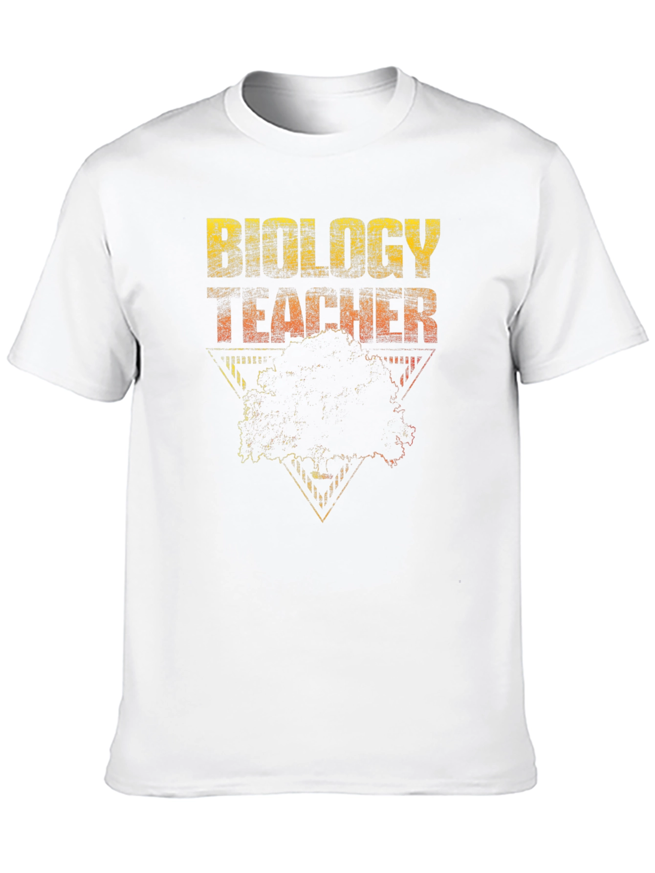 Biology Teacher T-Shirt - Distressed Graphic Tee