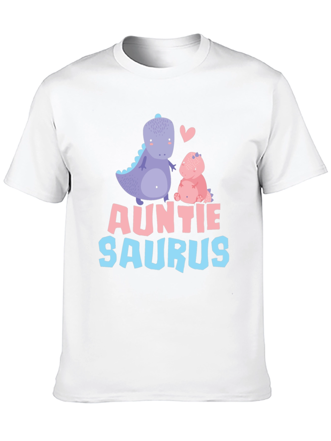 Auntie Saurus T-Shirt Dinosaur Graphic Tee