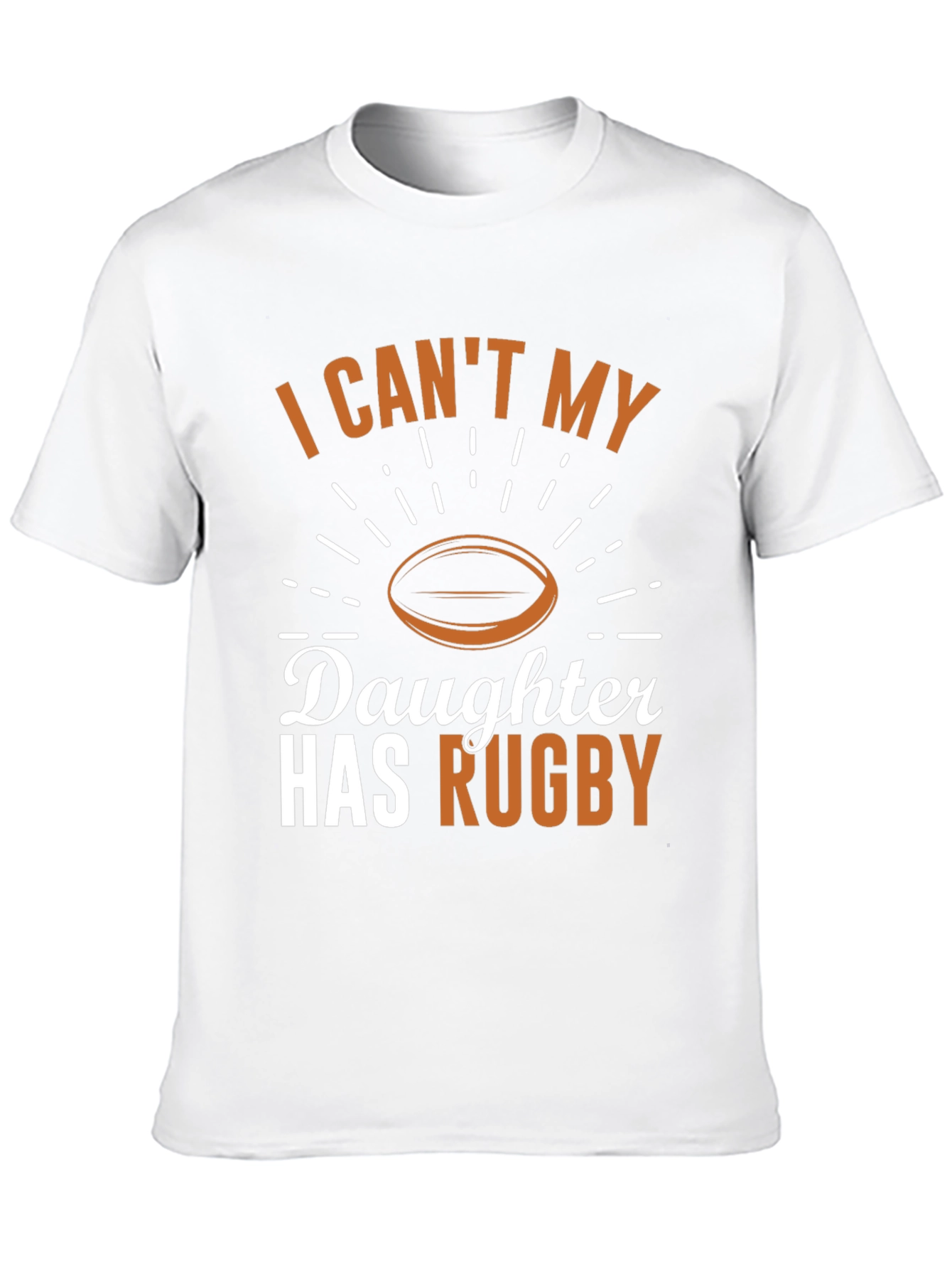 Dads Daughter Rugby Game Day T-Shirt
