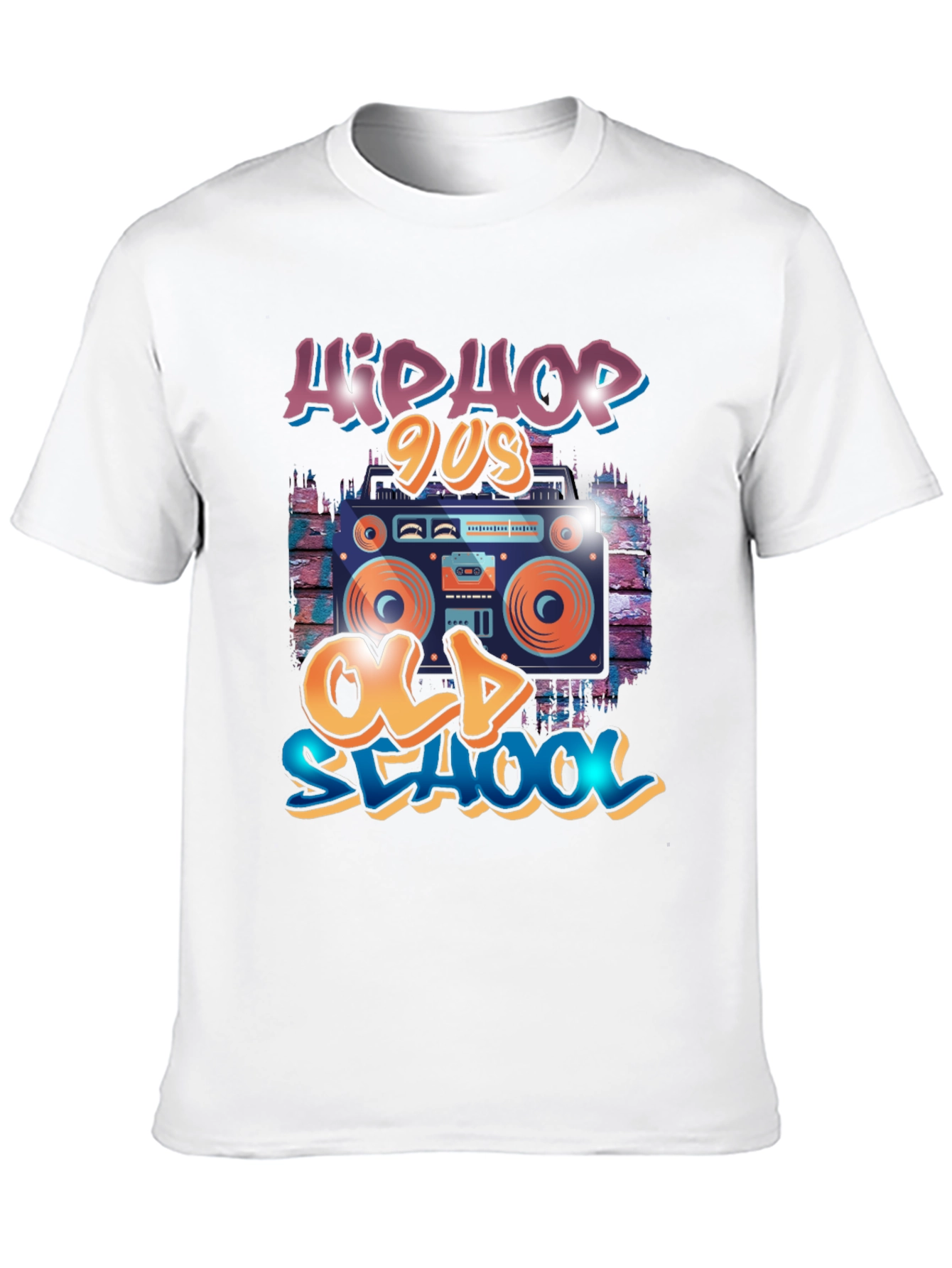 Hip Hop 90s Old School Graphic T-Shirt