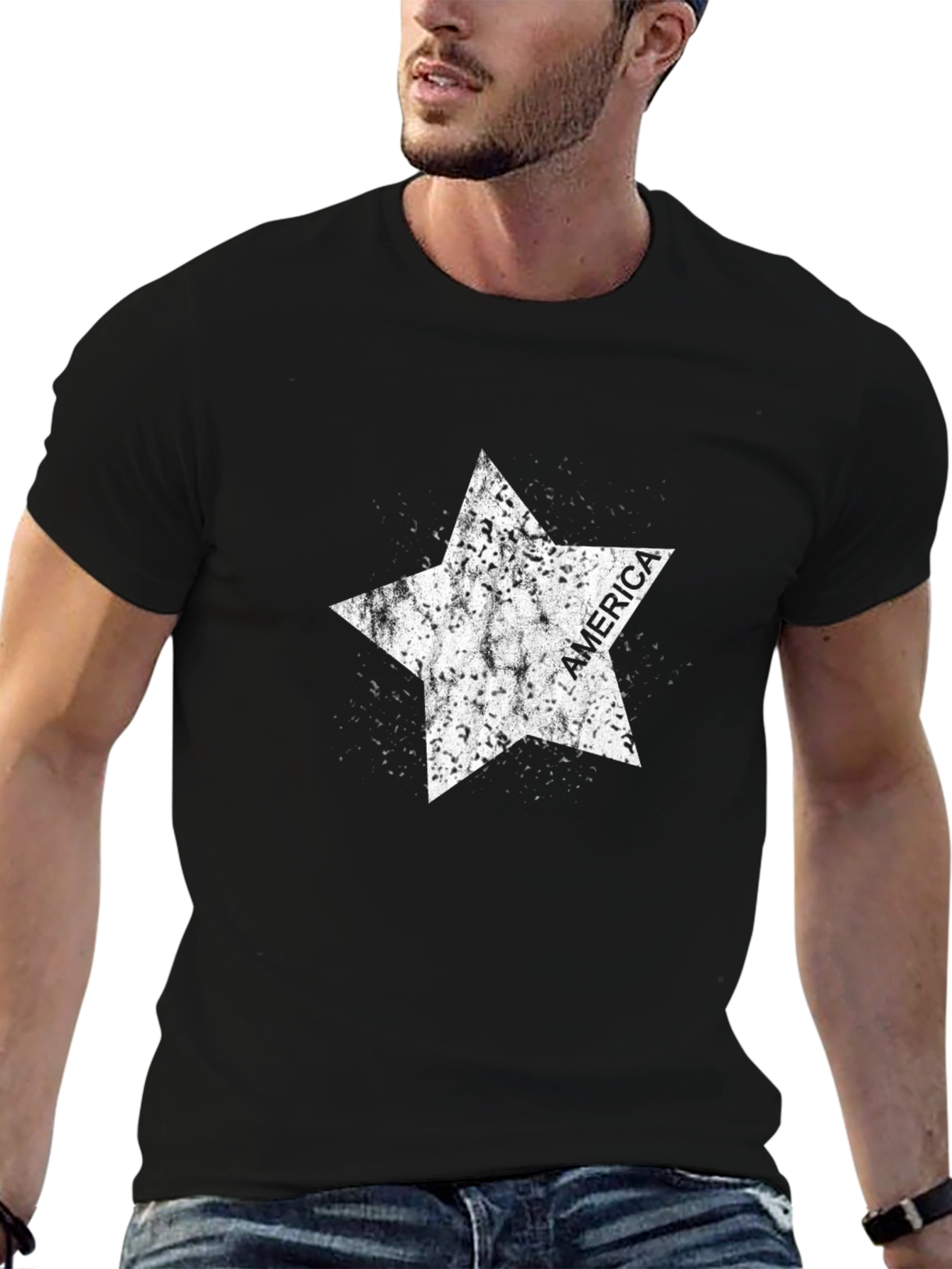America Star Graphic T-Shirt