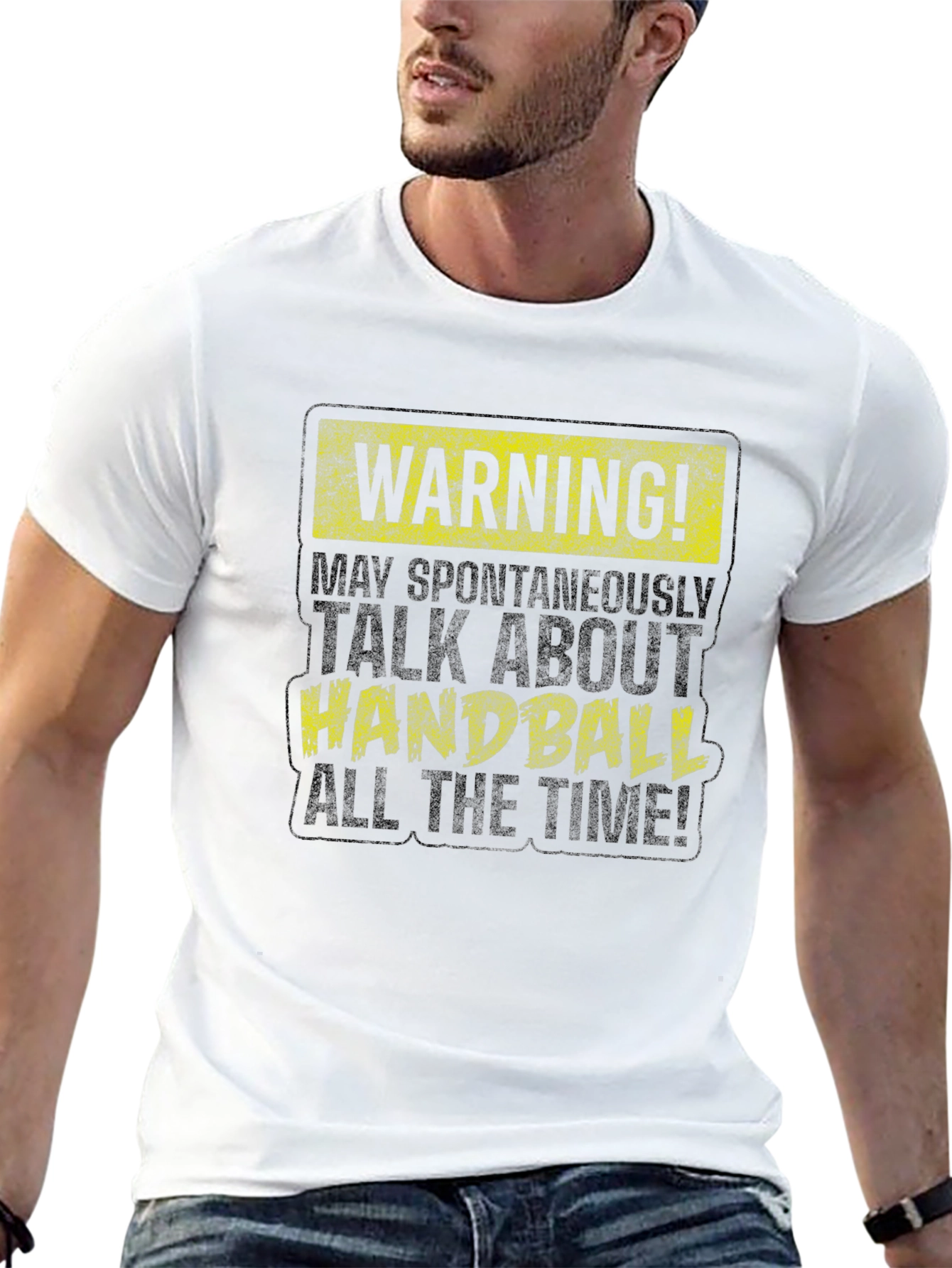 Warning Handball T-Shirt