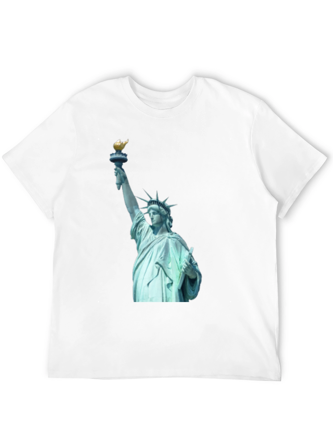 Statue of Liberty Graphic Tee - Black