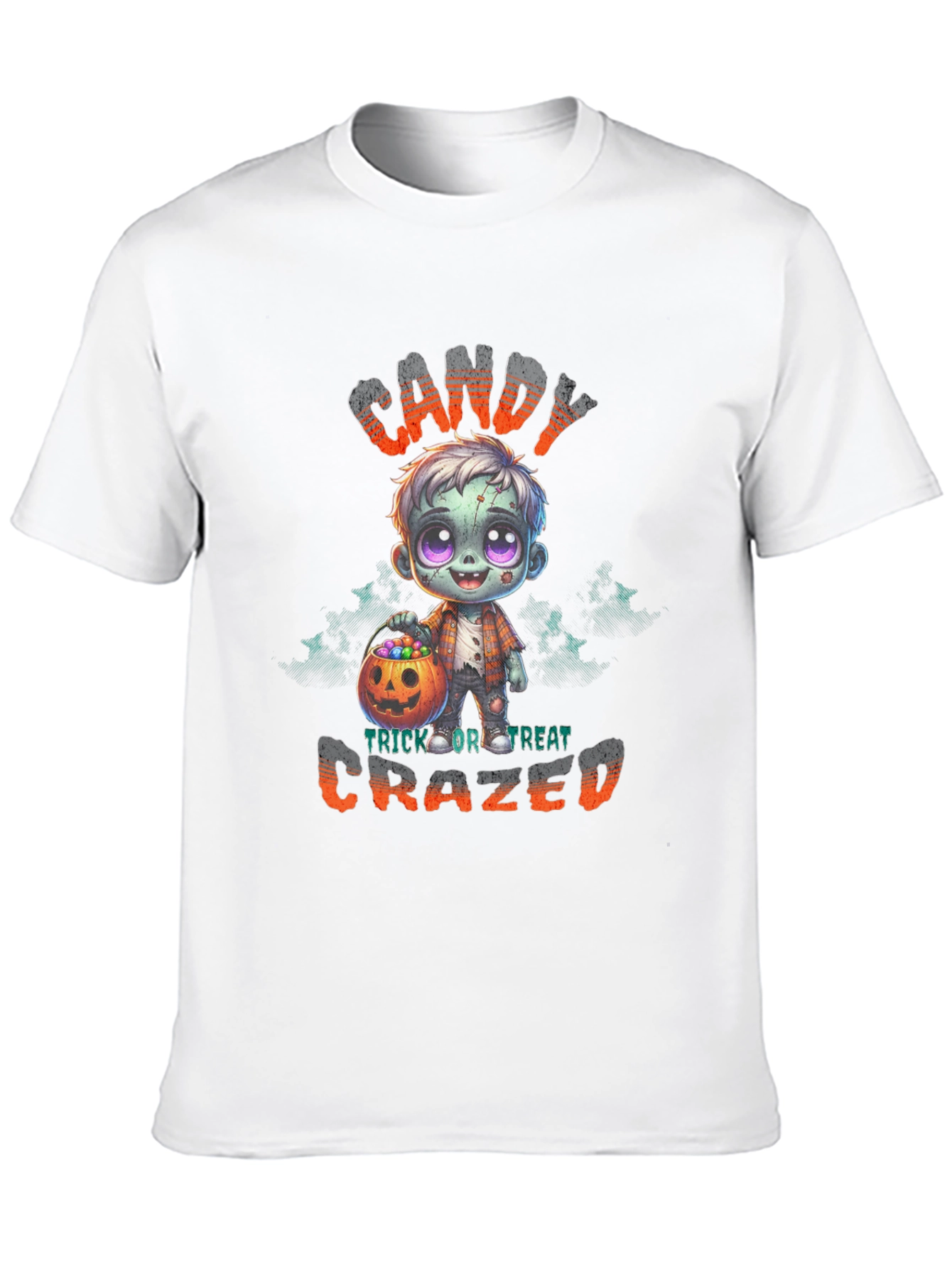 Halloween Candy Crazed Zombie T-Shirt