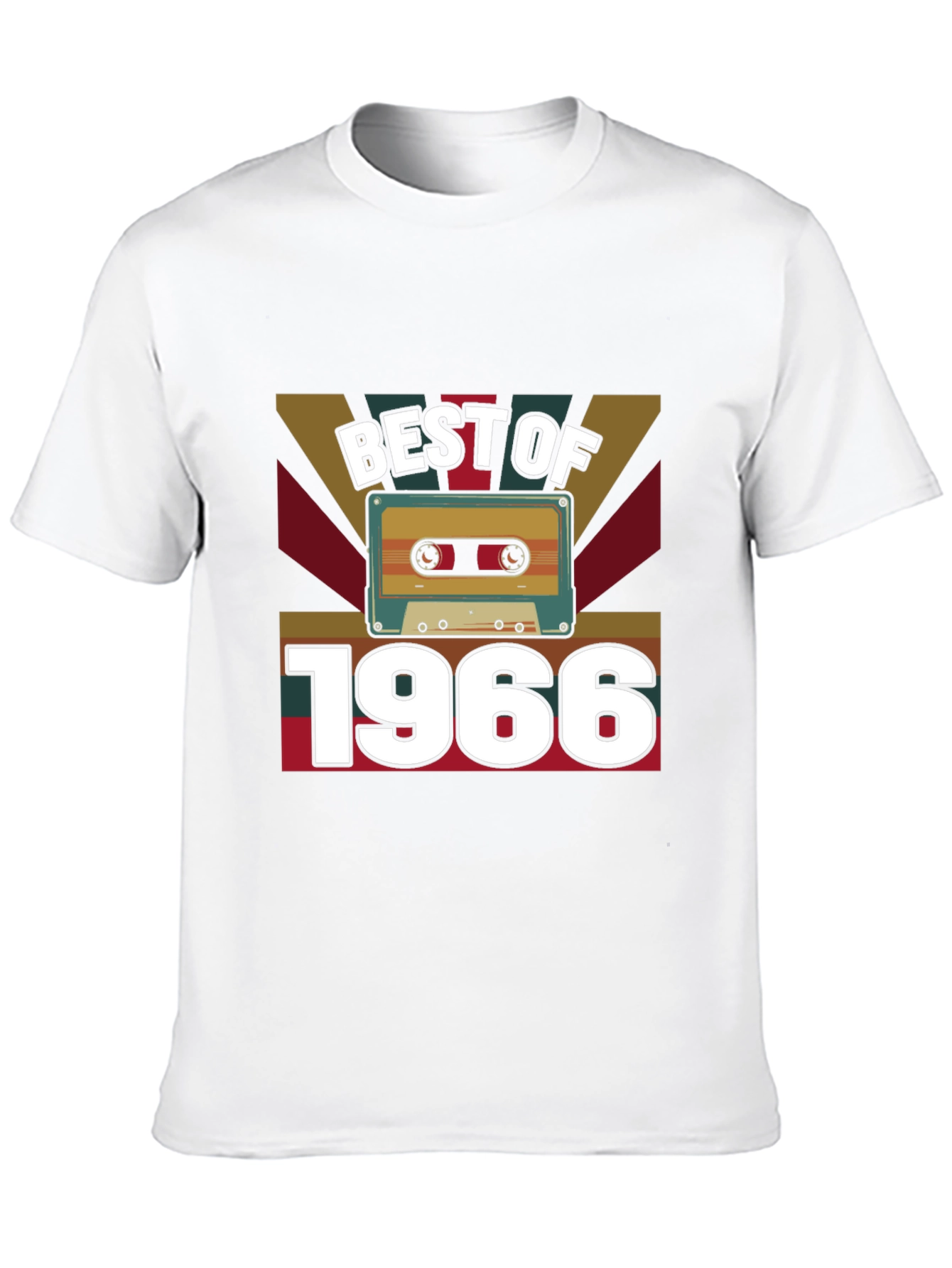 Best of 1966 Cassette Tape Graphic Tee