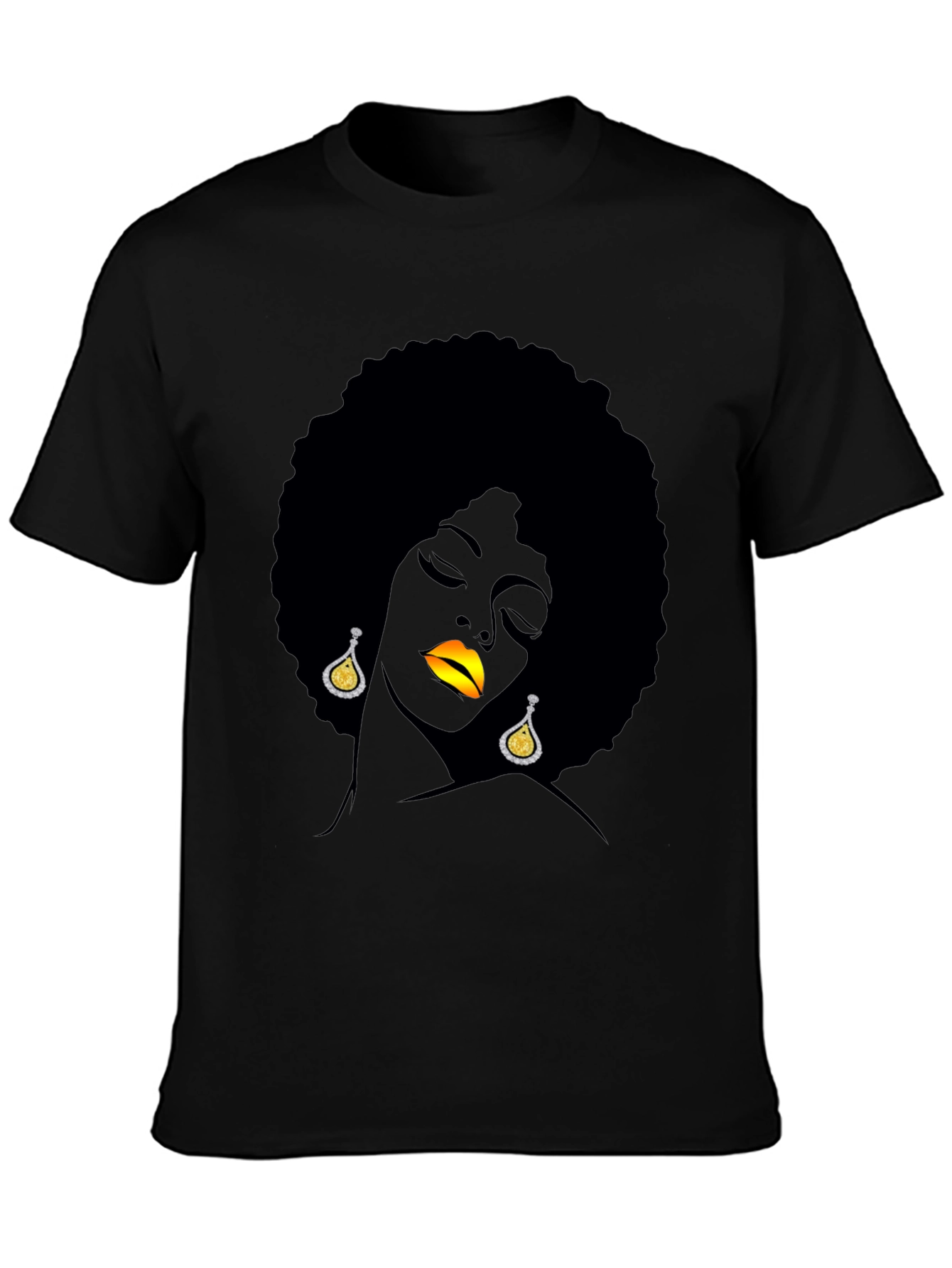 Afro Woman Graphic Tee