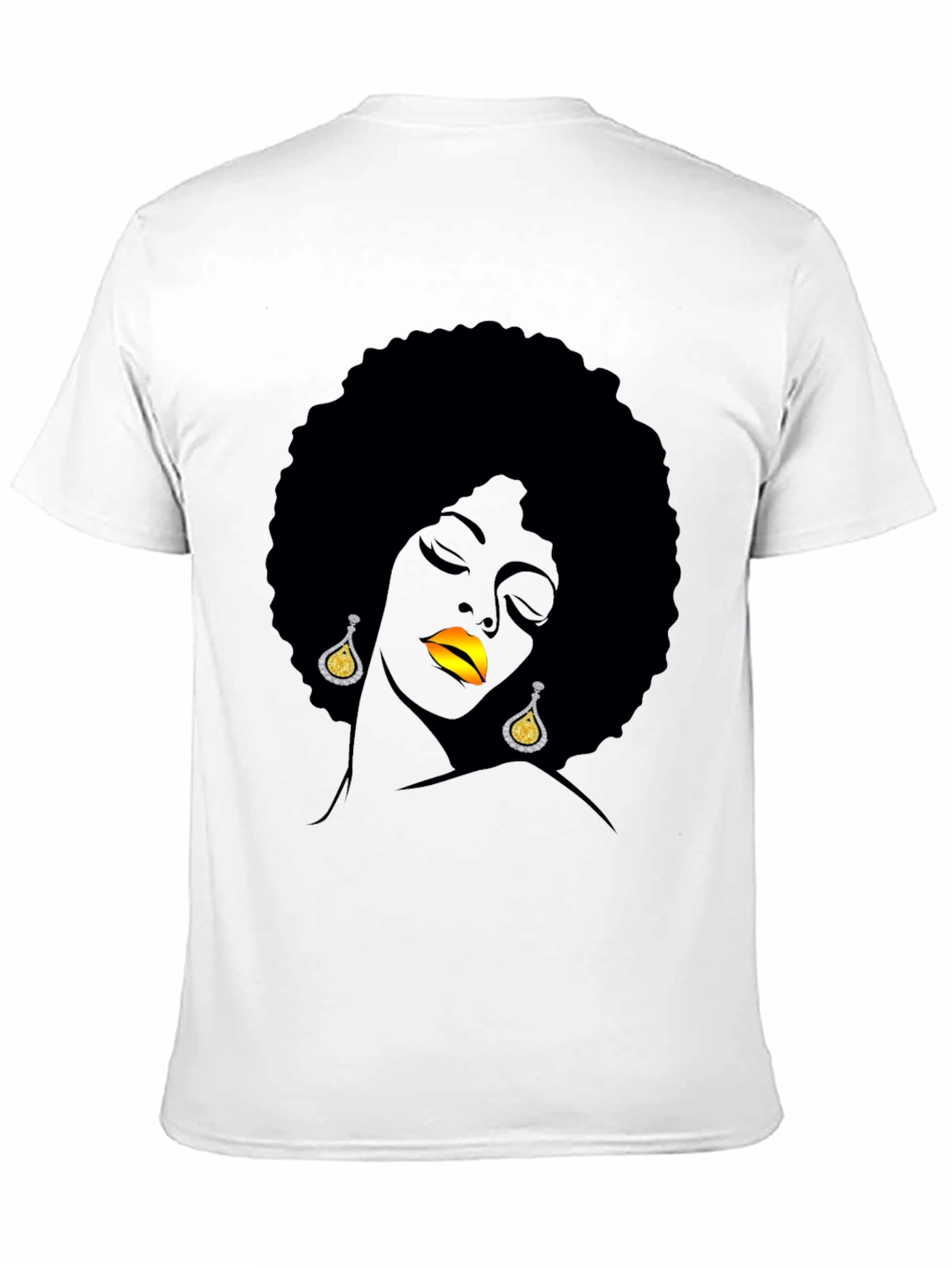 Afro Woman Graphic Tee