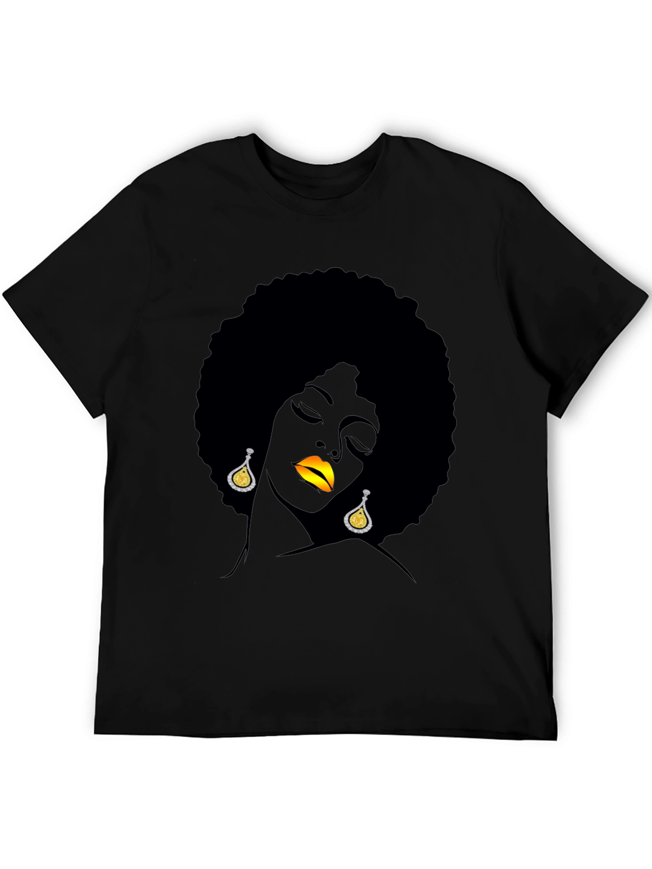 Afro Woman Graphic Tee