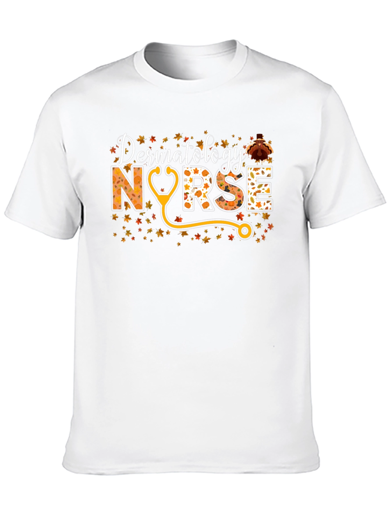 Dermatology Nurse Thanksgiving T-Shirt