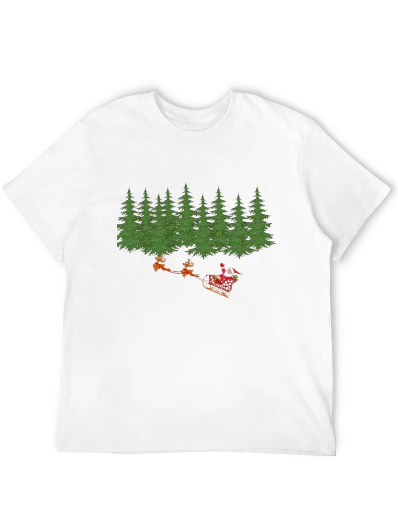 Christmas Santa T-Shirt - Holiday Season Apparel