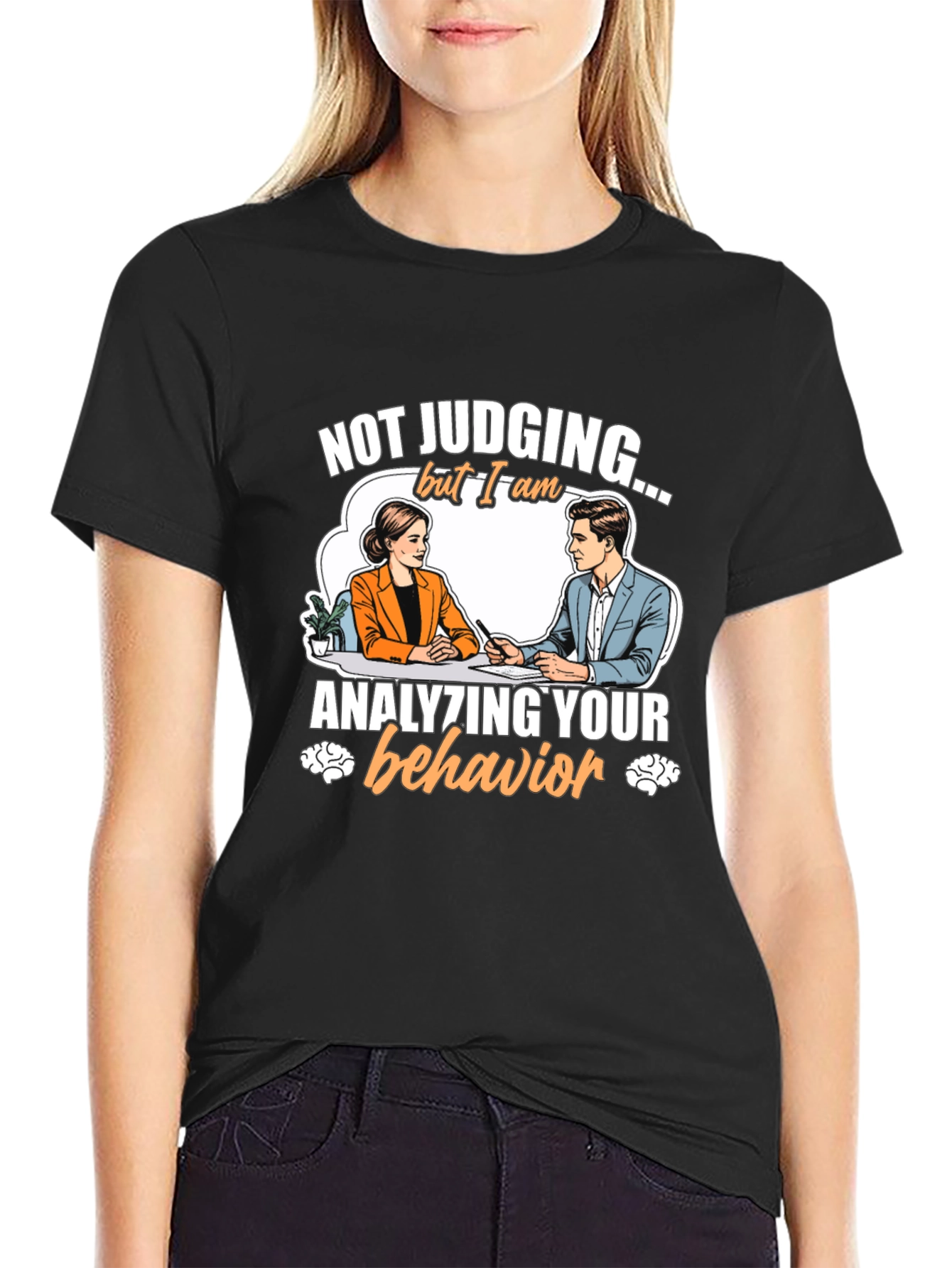 Analyzing Behavior T-Shirt - Funny Therapist Tee