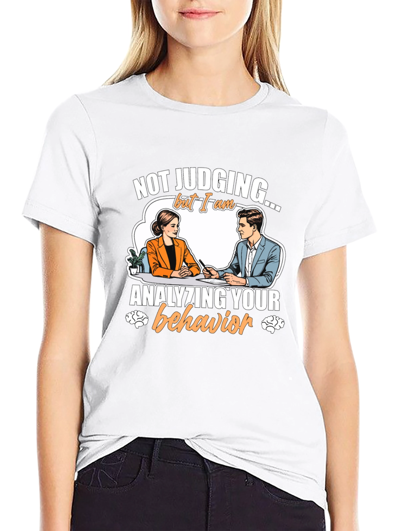 Analyzing Behavior T-Shirt - Funny Therapist Tee