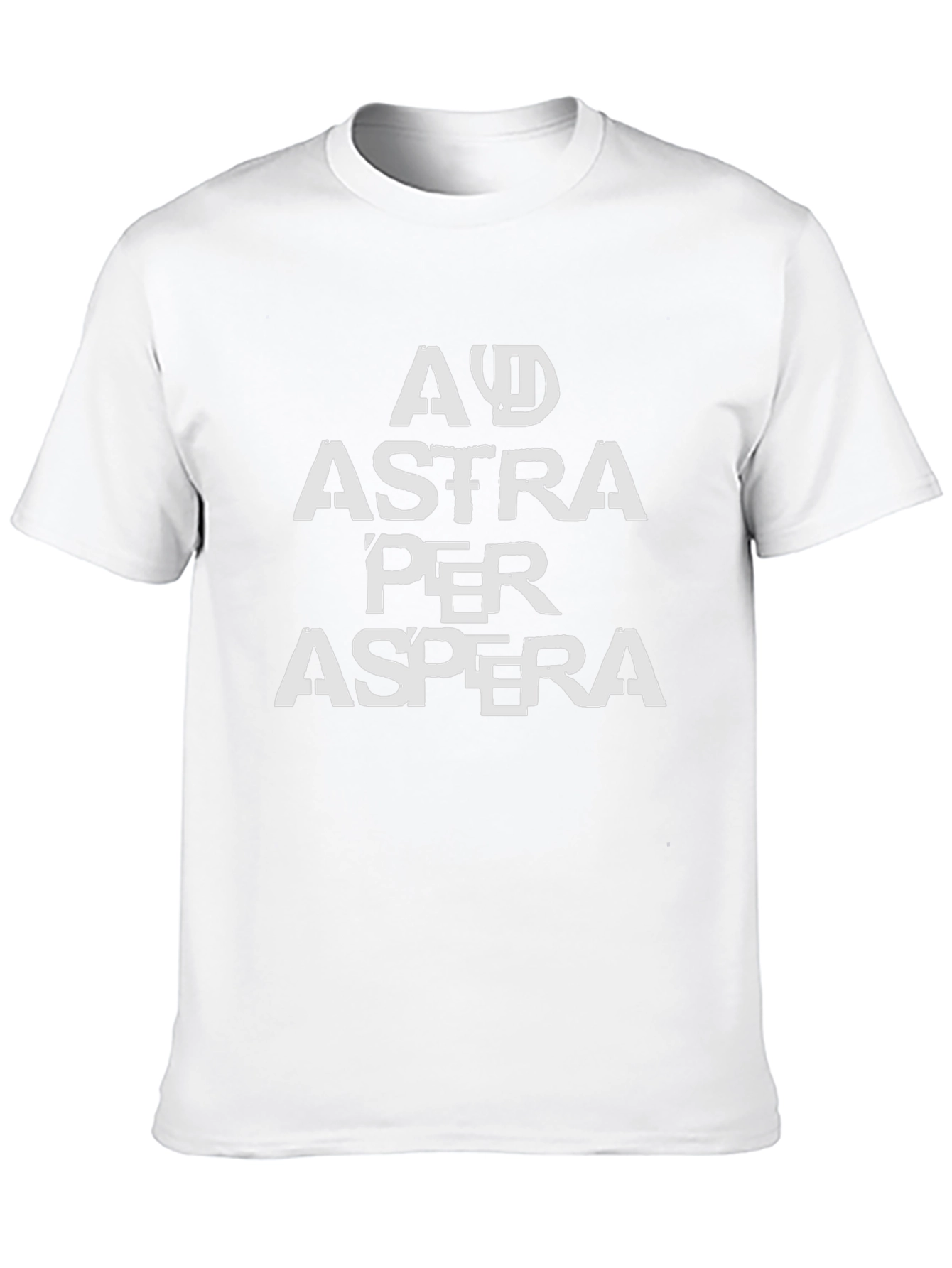 Ad Astra Per Aspera Tee - Black Graphic T-Shirt