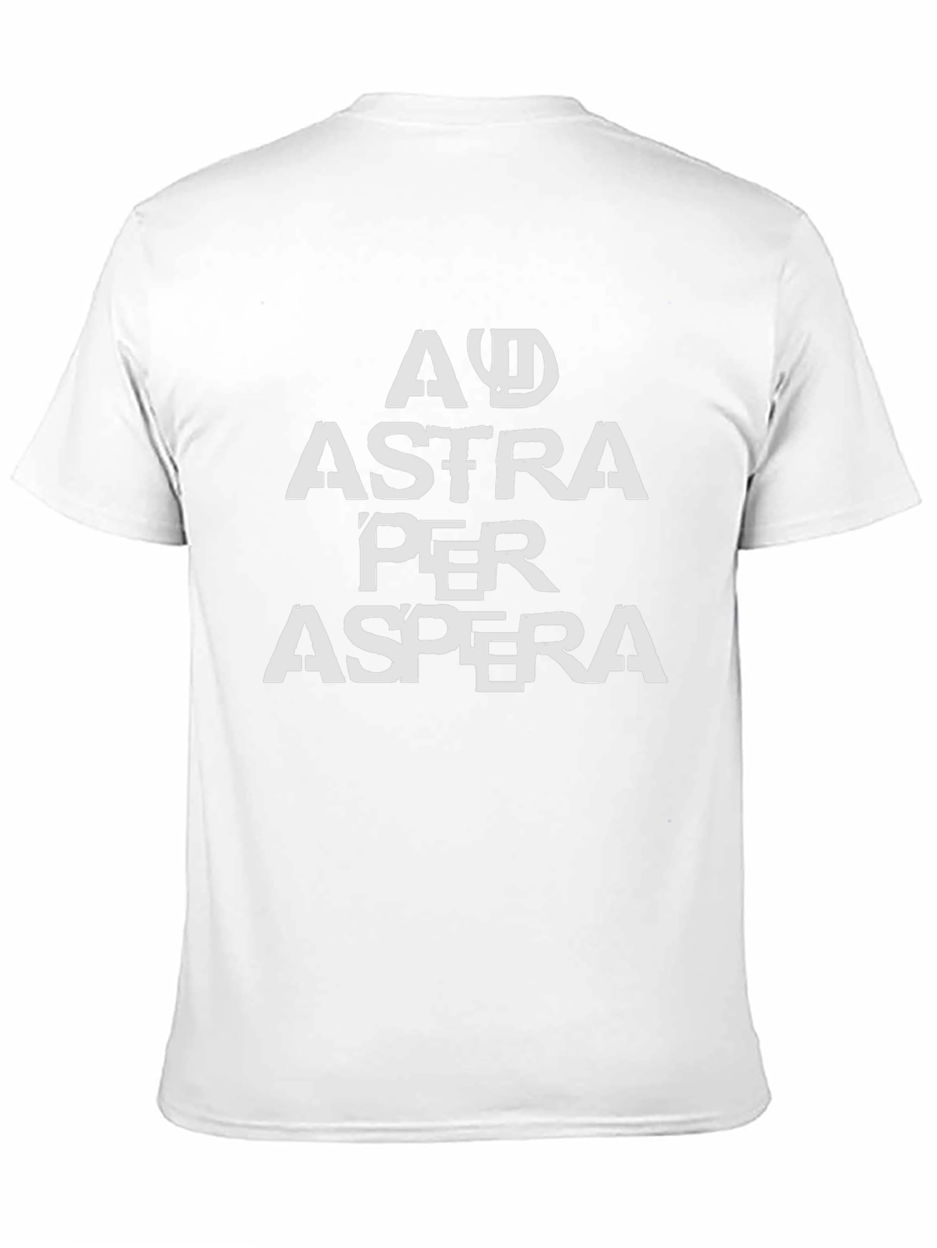 Ad Astra Per Aspera Tee - Black Graphic T-Shirt