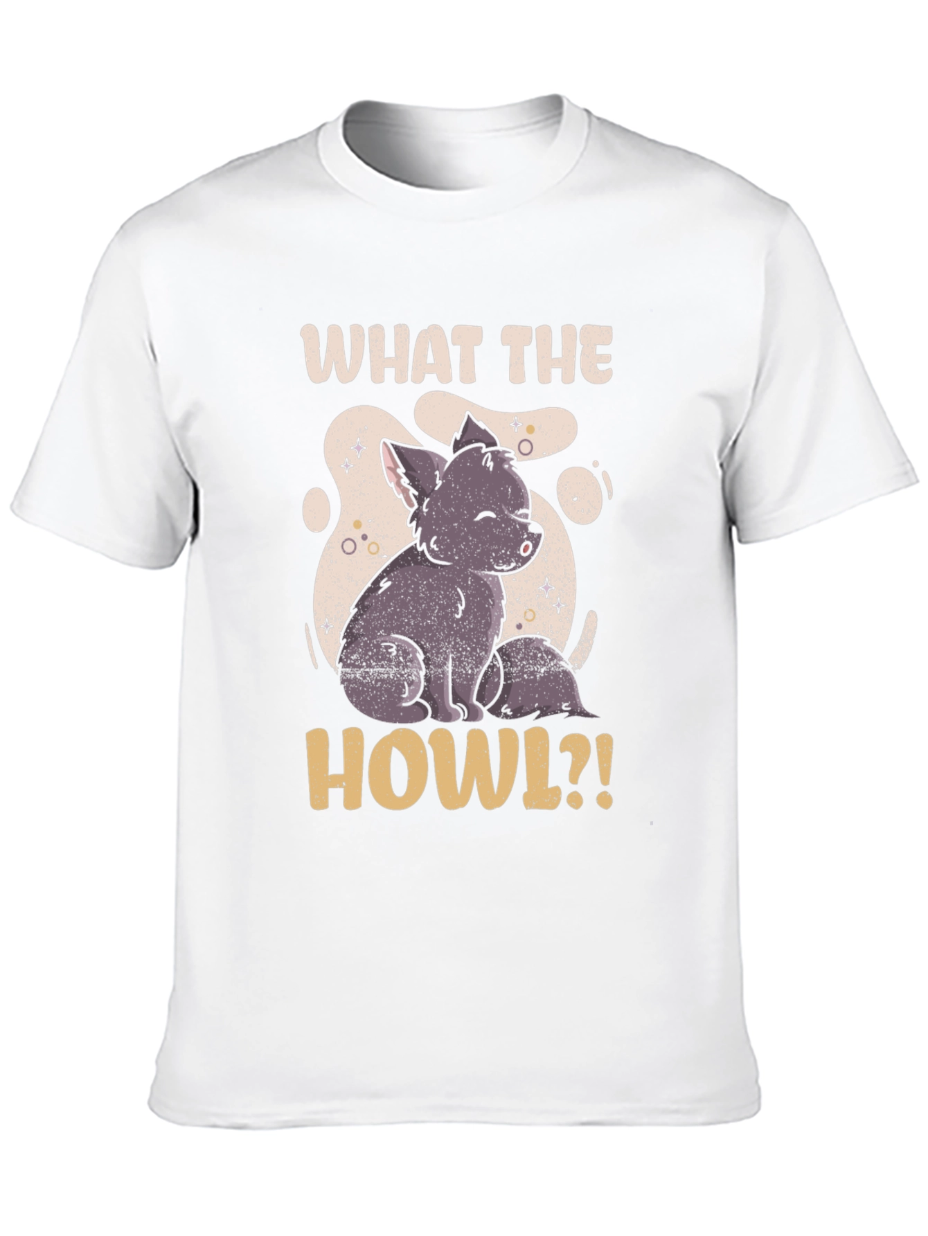 What the Howl T-Shirt - Funny Wolf Graphic Tee
