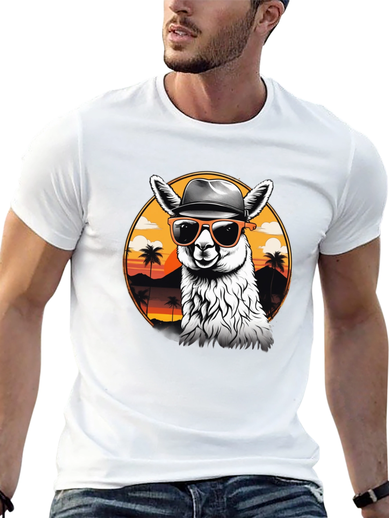 Cool Llama Graphic Tee