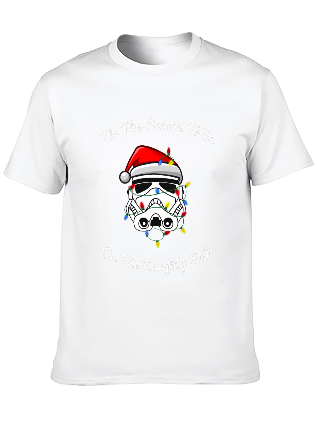 Stormtrooper Christmas Naughty Side T-Shirt
