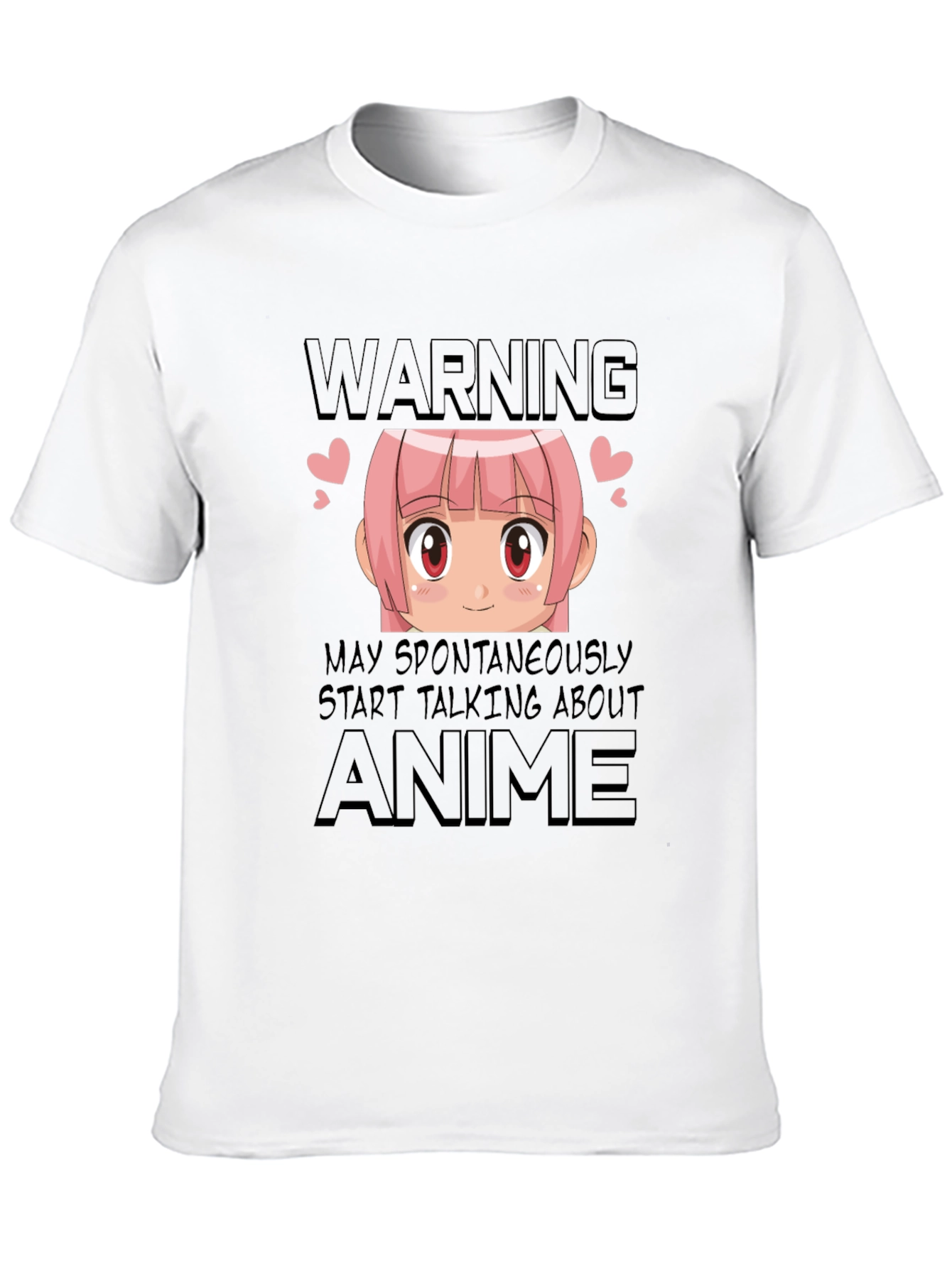 Anime Lover T-Shirt - Warning May Talk About Anime