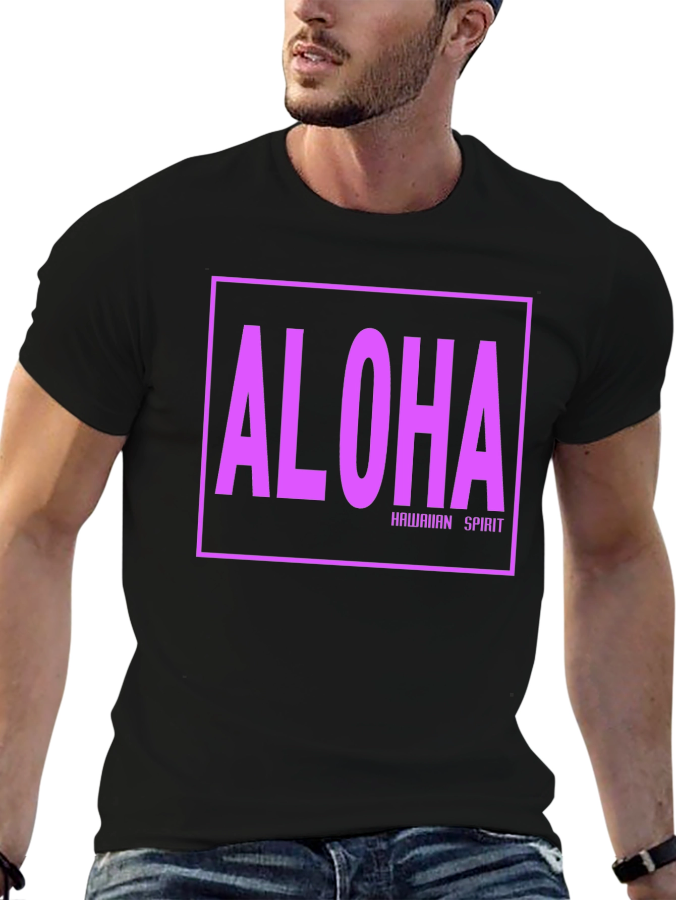 Aloha Hawaiian Spirit Graphic Tee