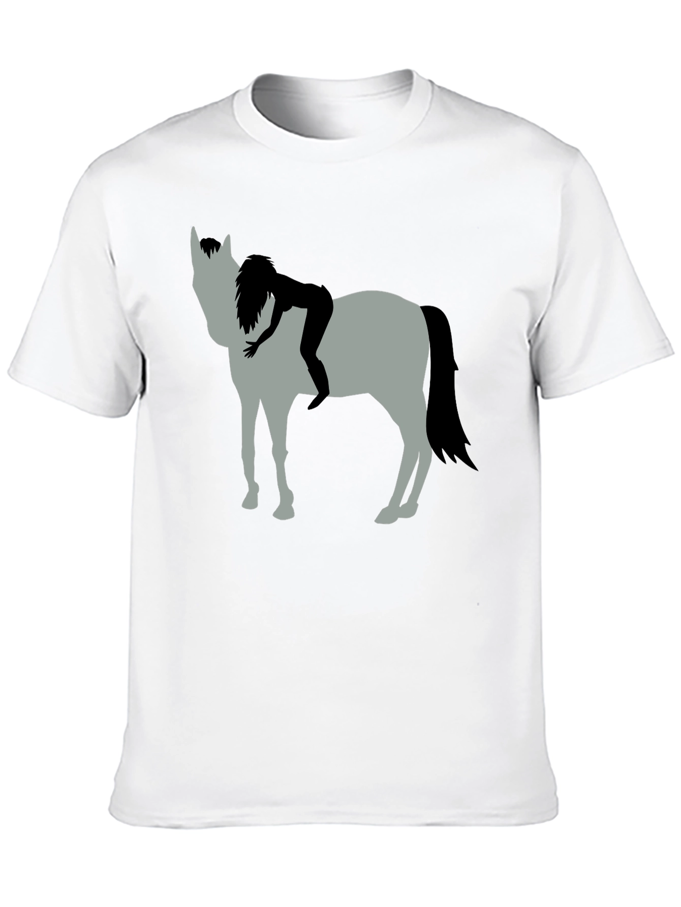 Horse & Rider Graphic Tee - Black